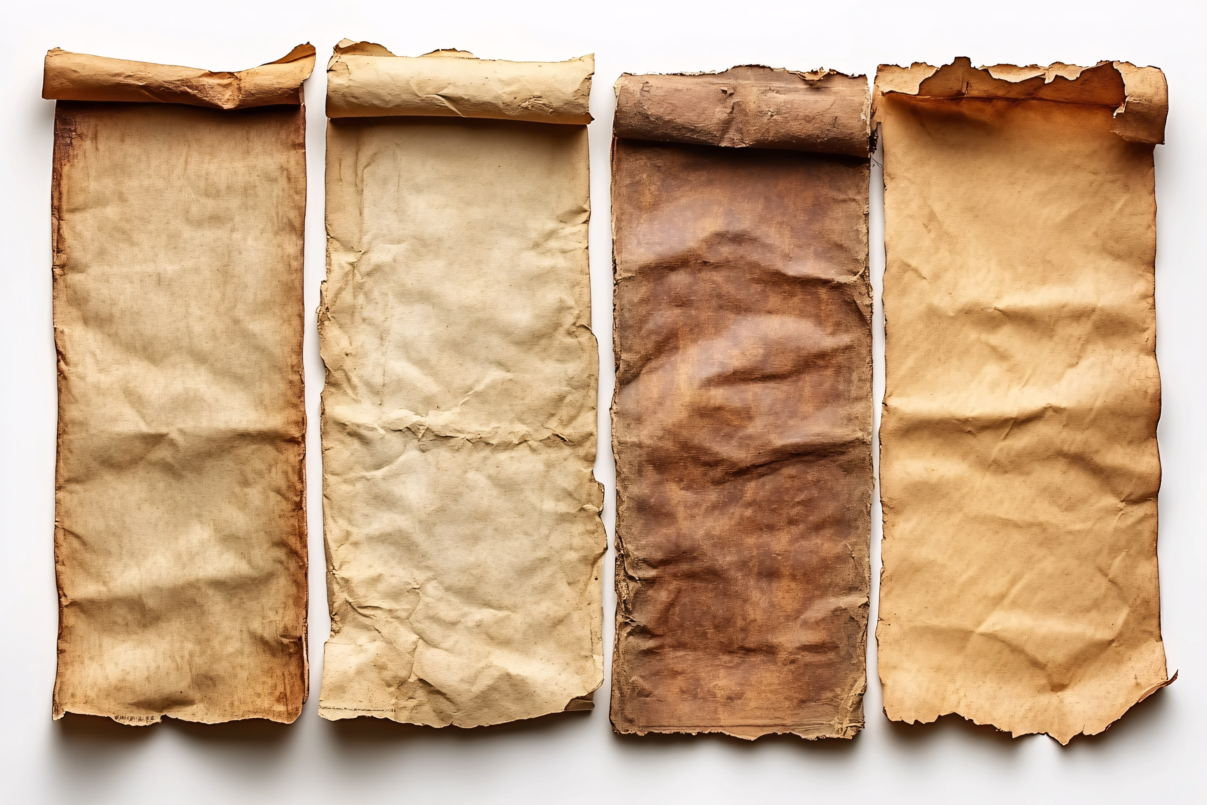 Aged Parchment Rolls