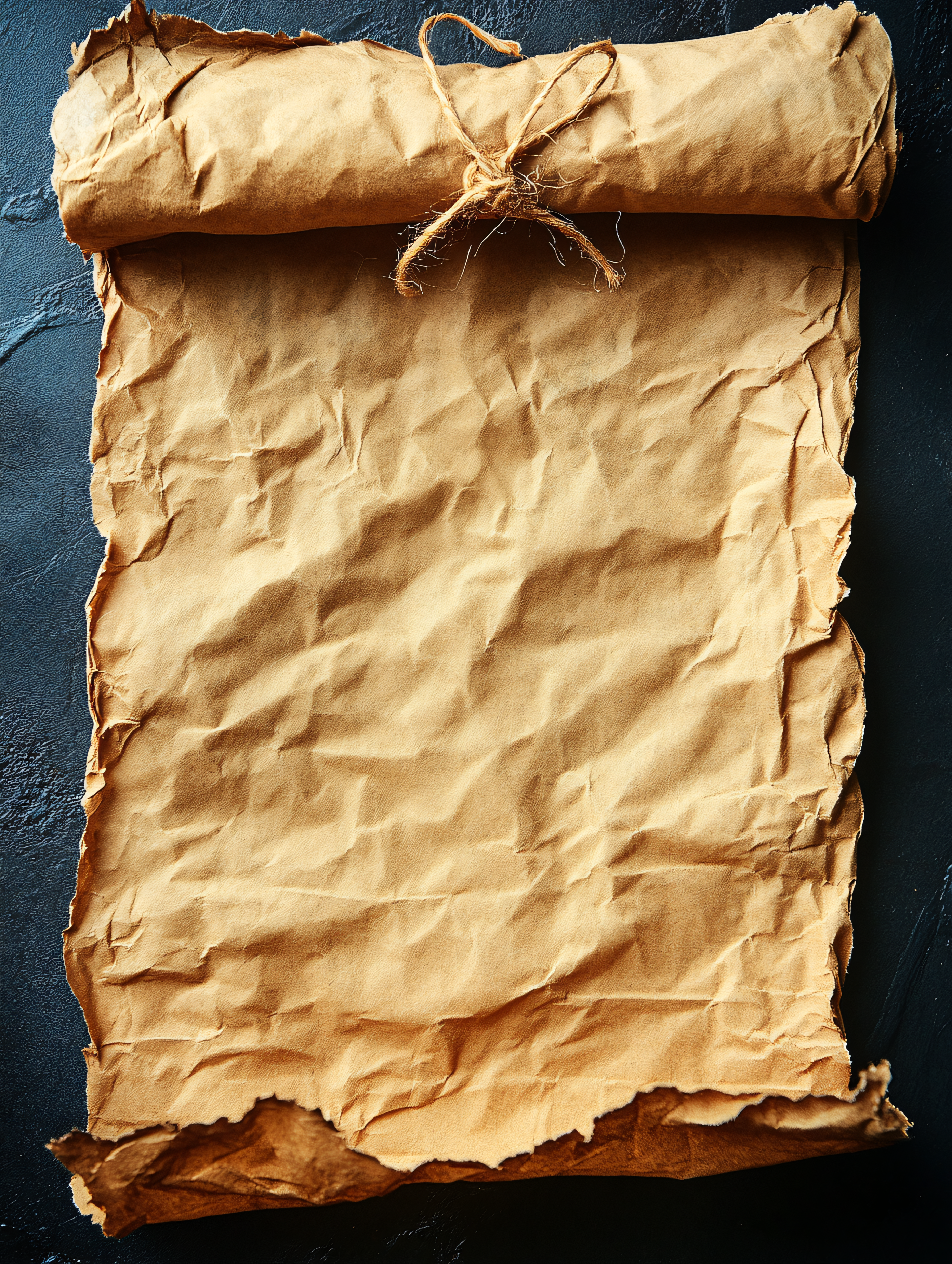 Aged Parchment Scroll