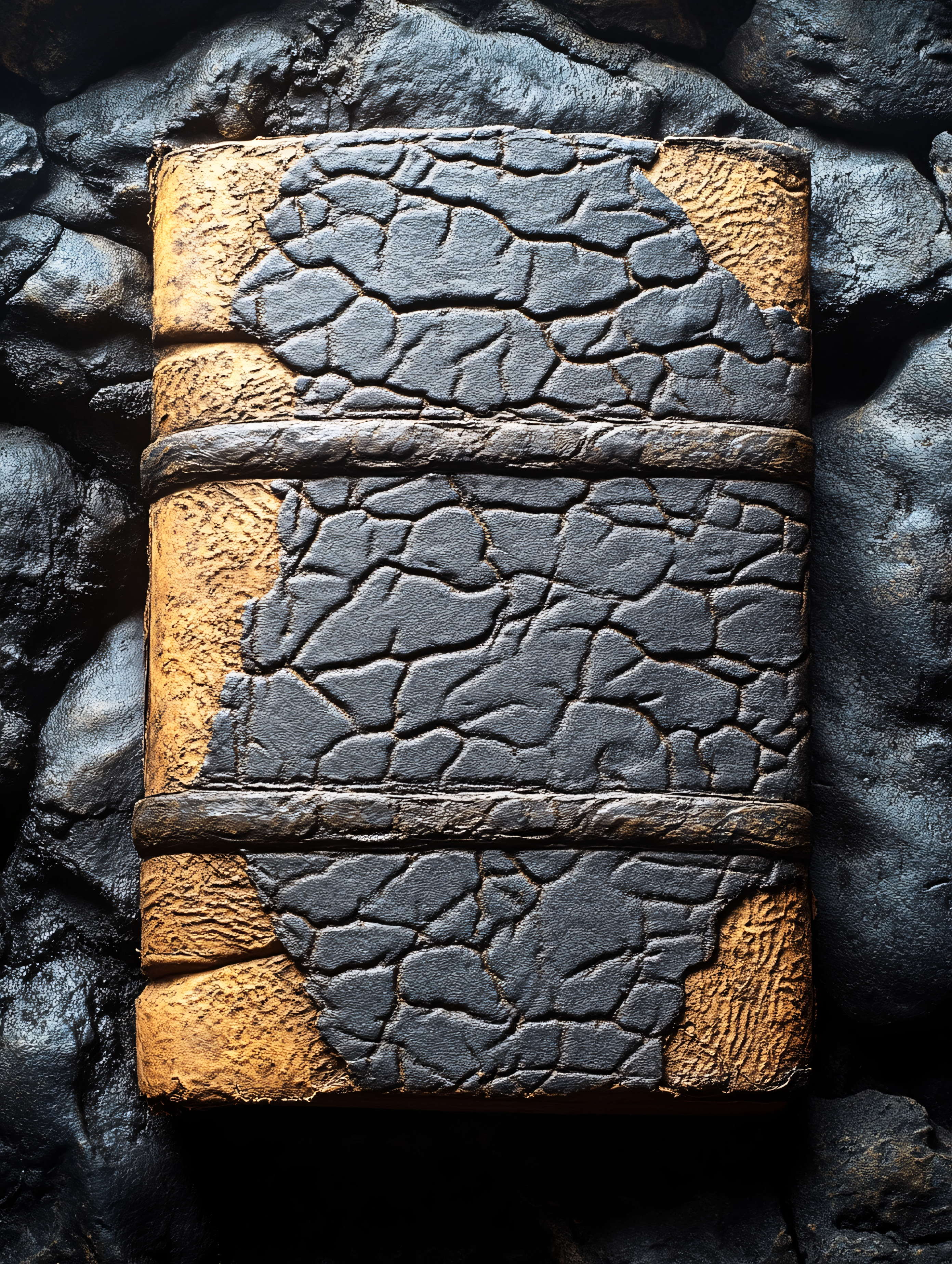 Ancient Cracked Book