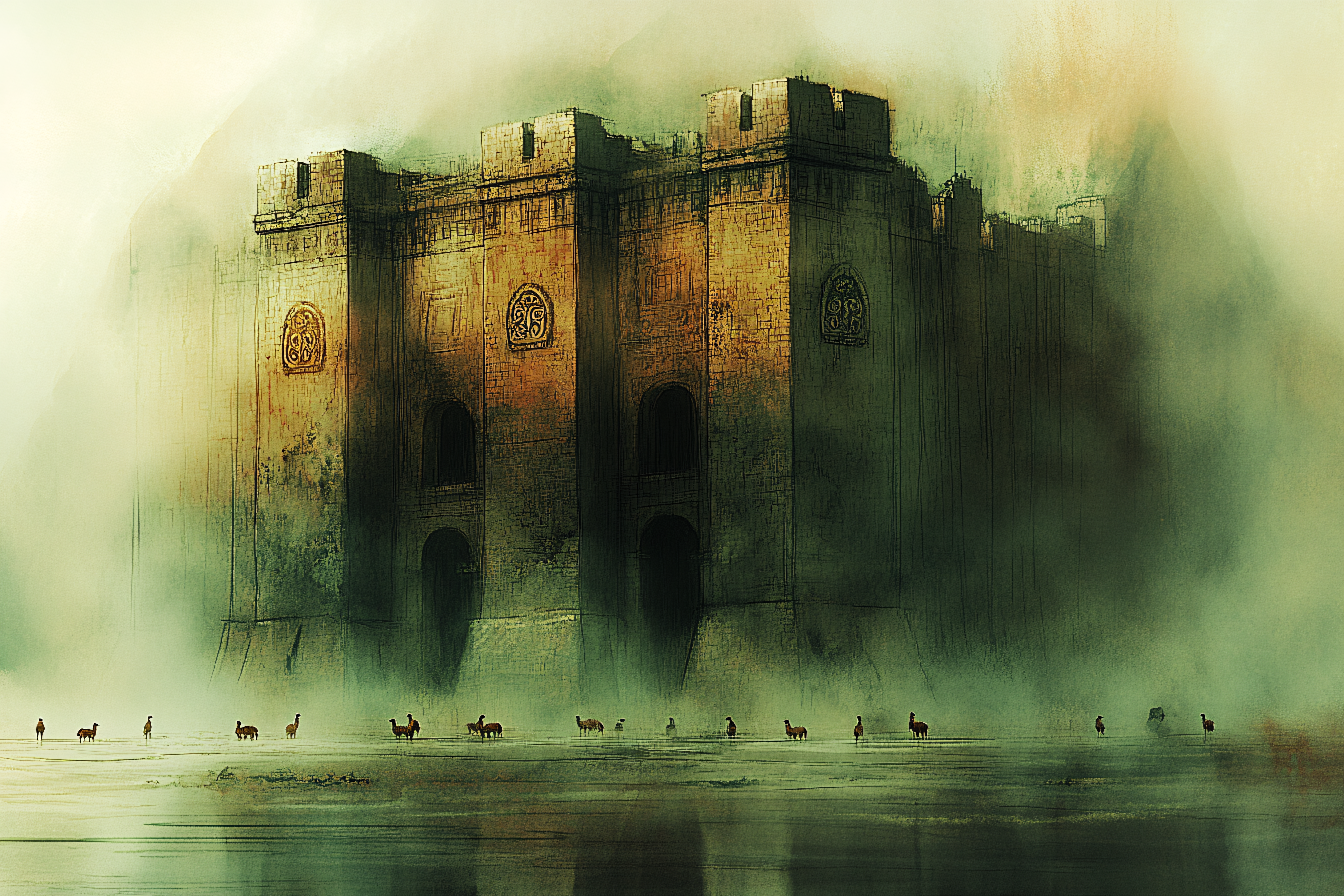 Ancient Fortress Wall