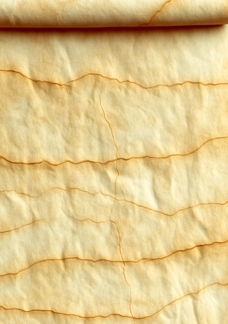 Ancient Paper Scroll Texture