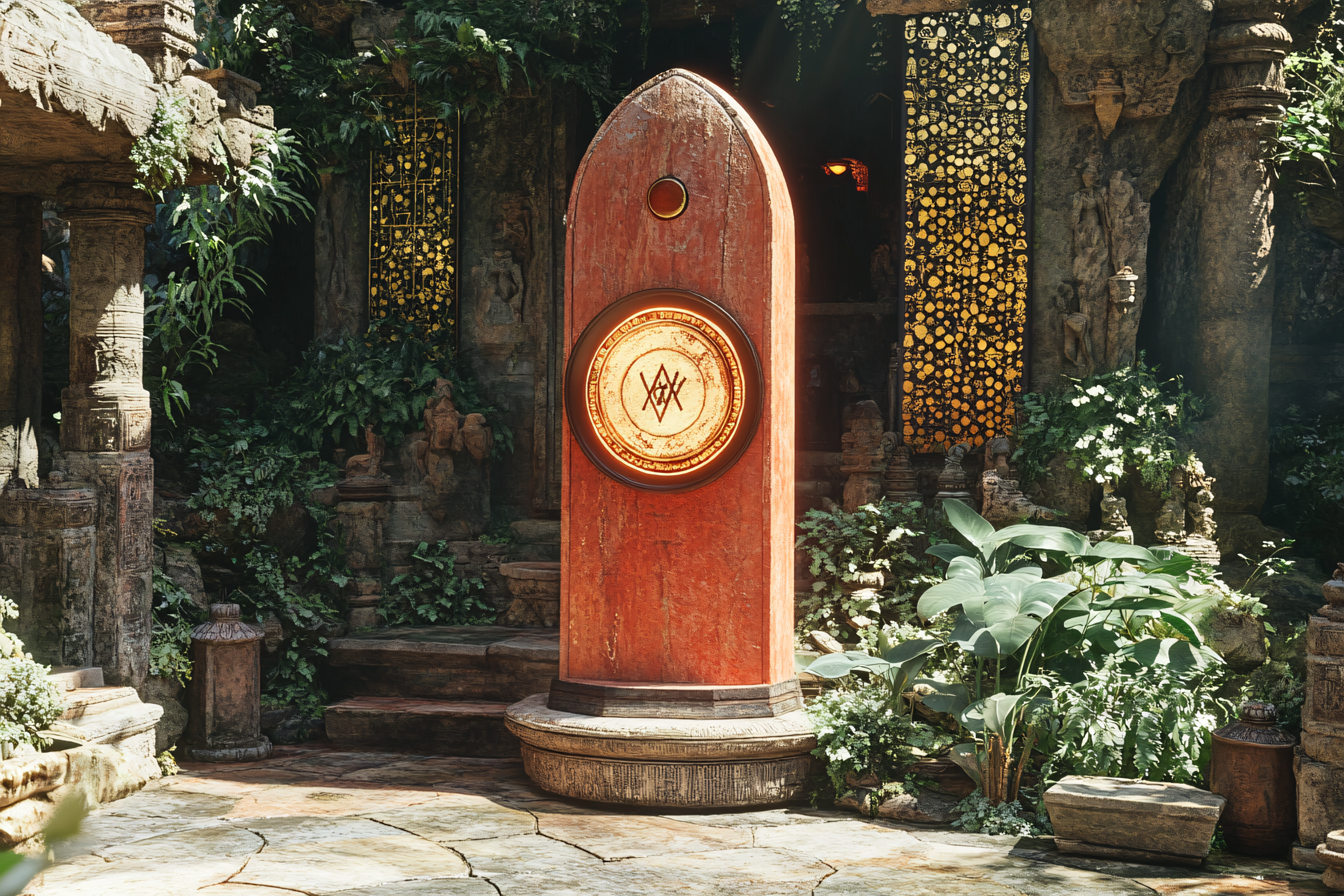 Ancient Temple Portal