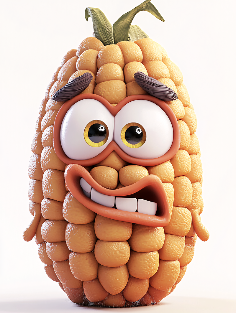 Animated Corn Kernel