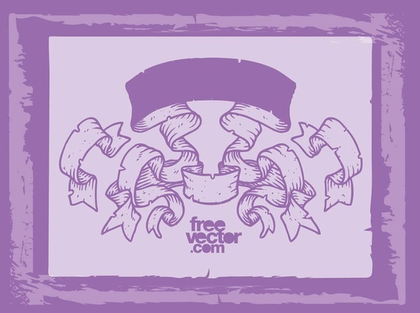 Antique Banners Free Vector
