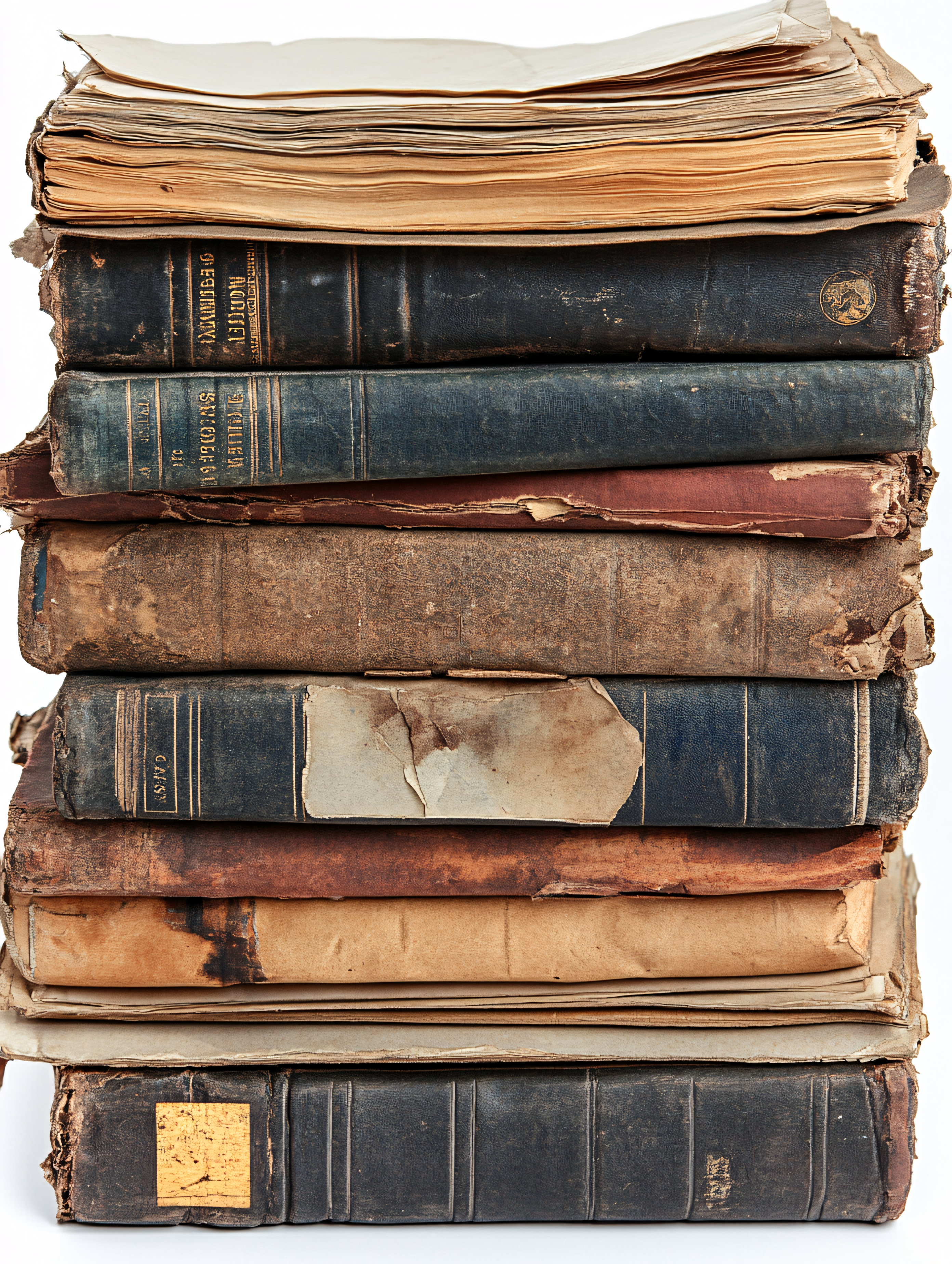 Antique Book Stack