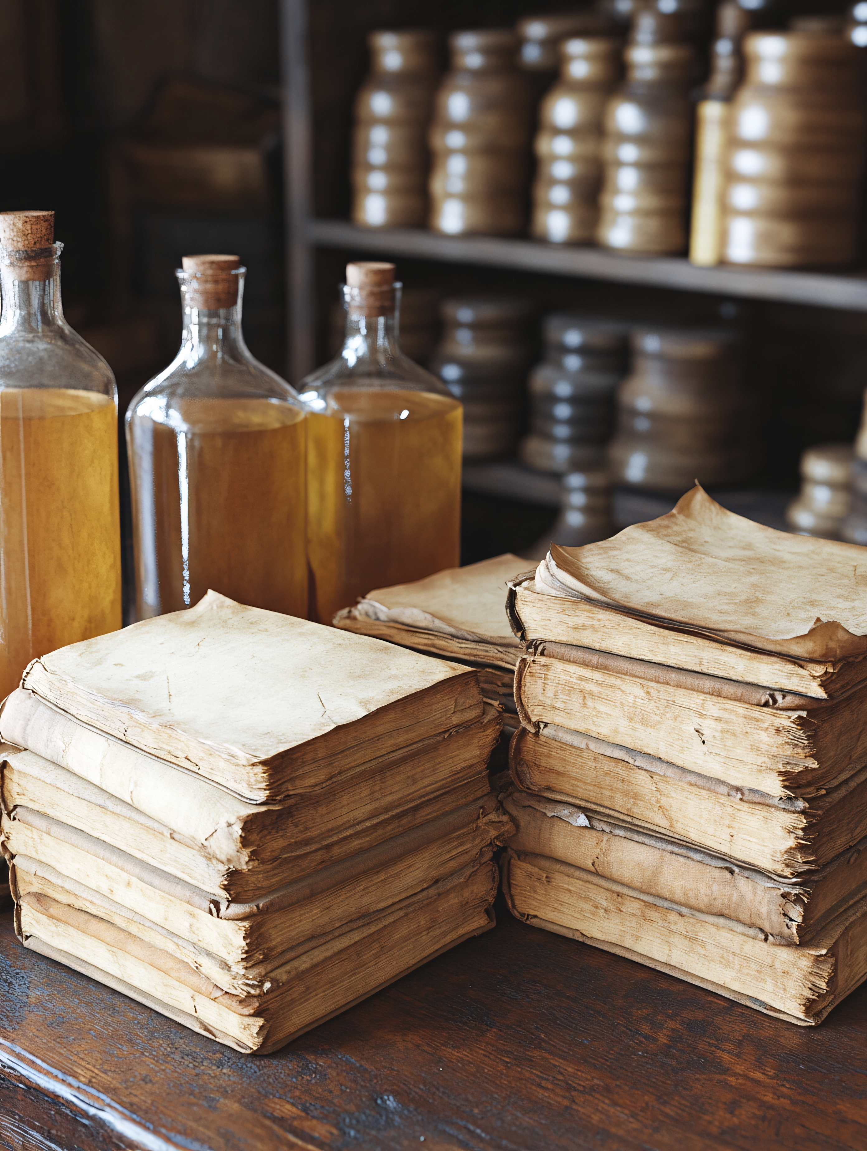Antique Books And Bottles