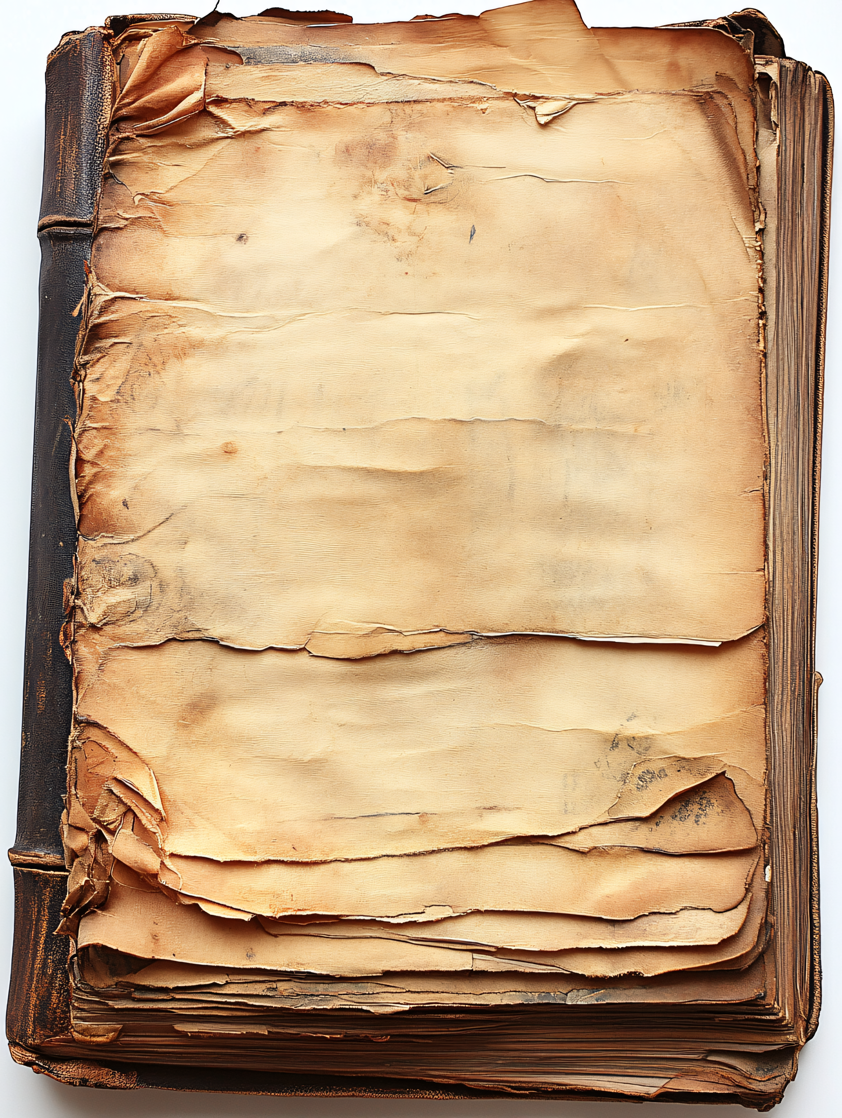 Antique Leather Bound Book