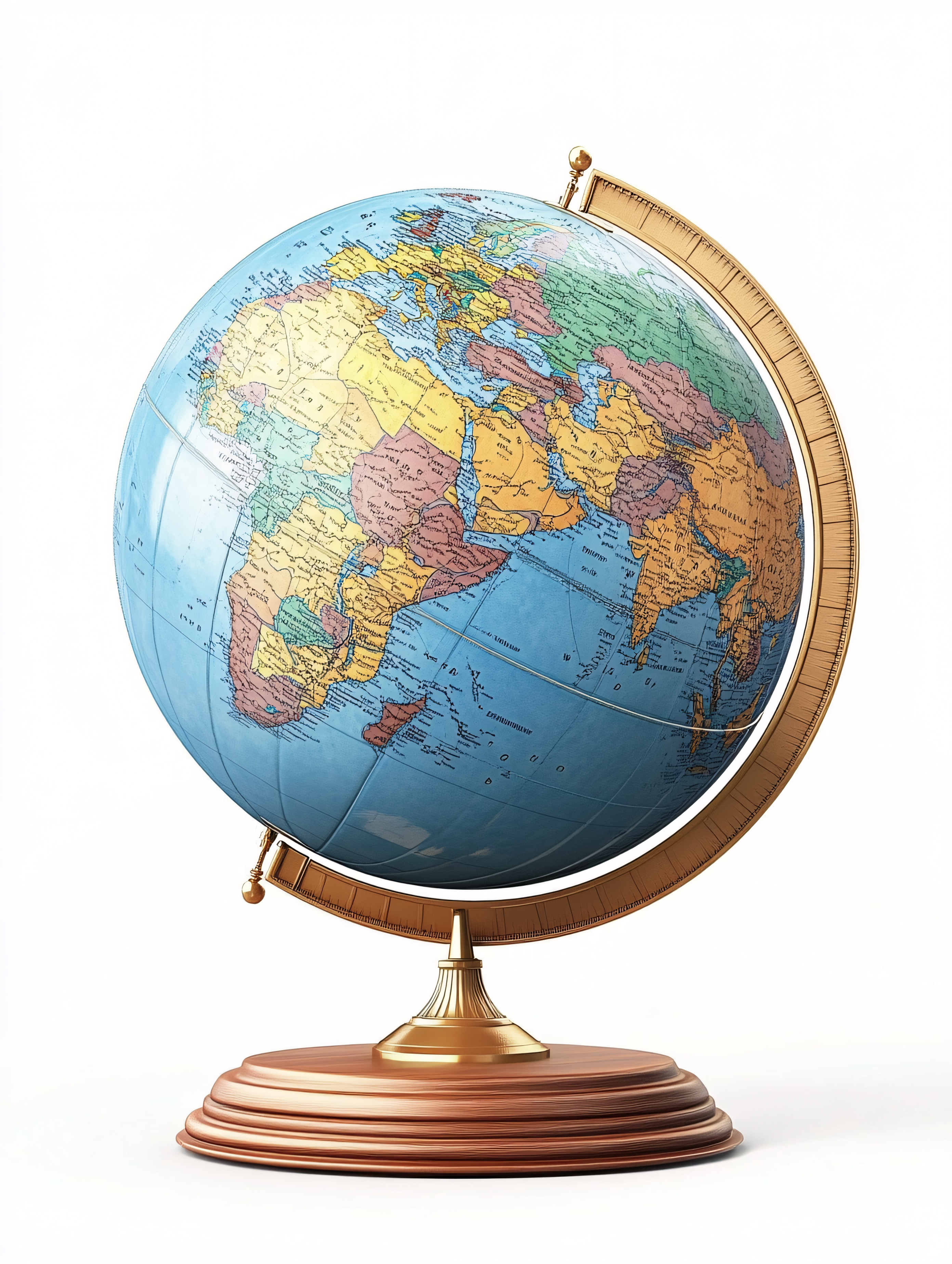Antique World Globe
