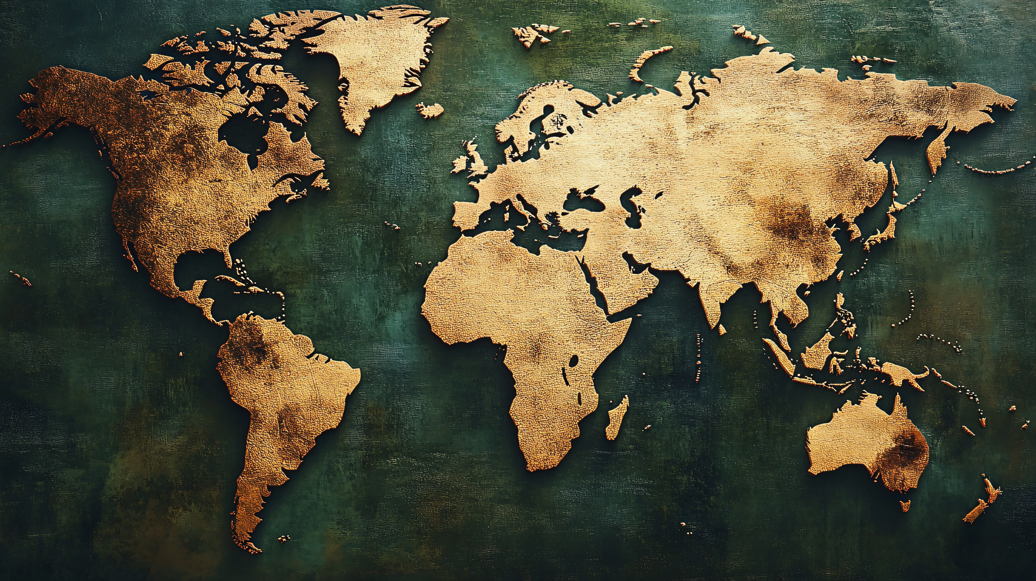 Antique World Map