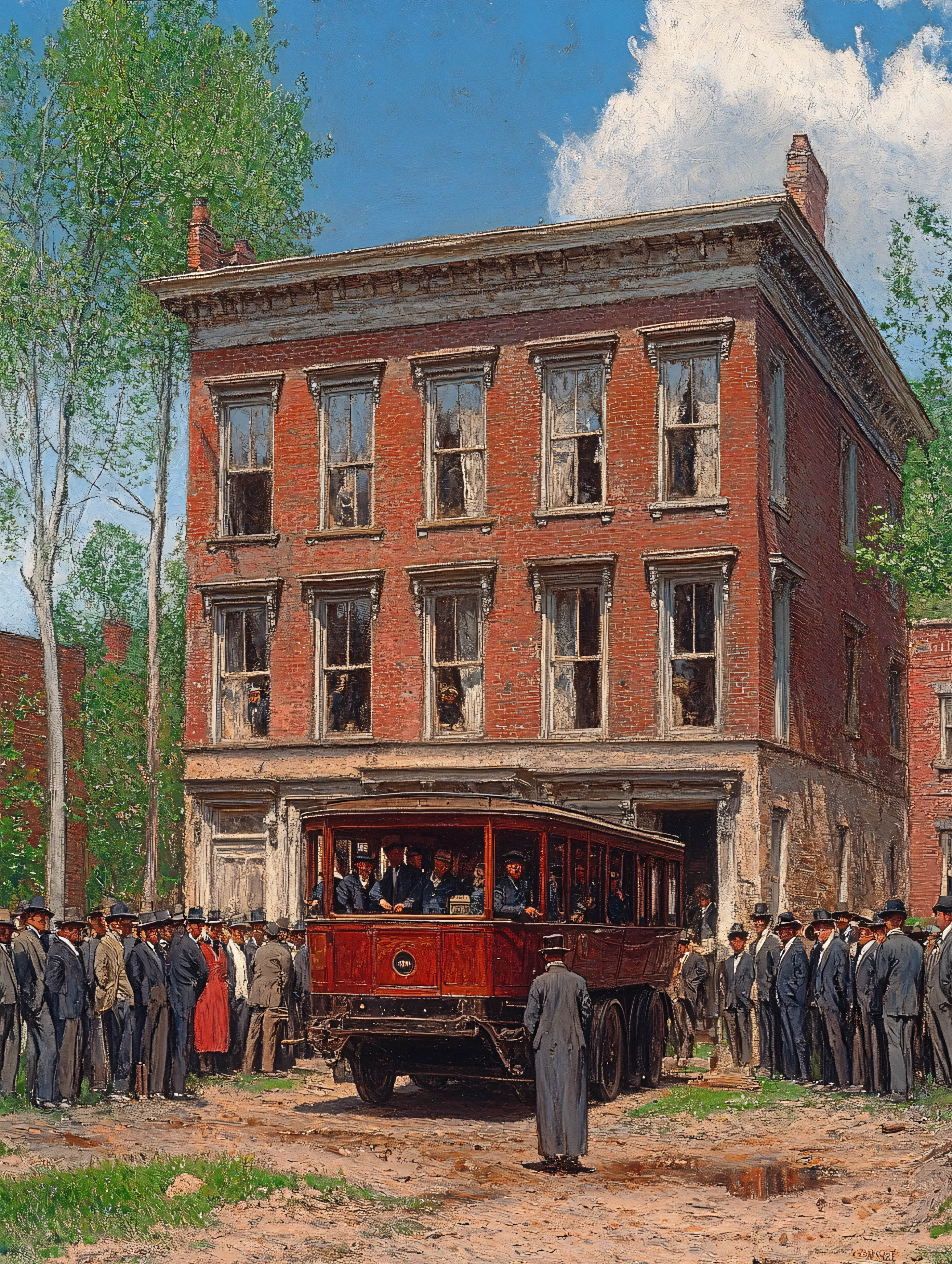 Arrival Of The Trolley