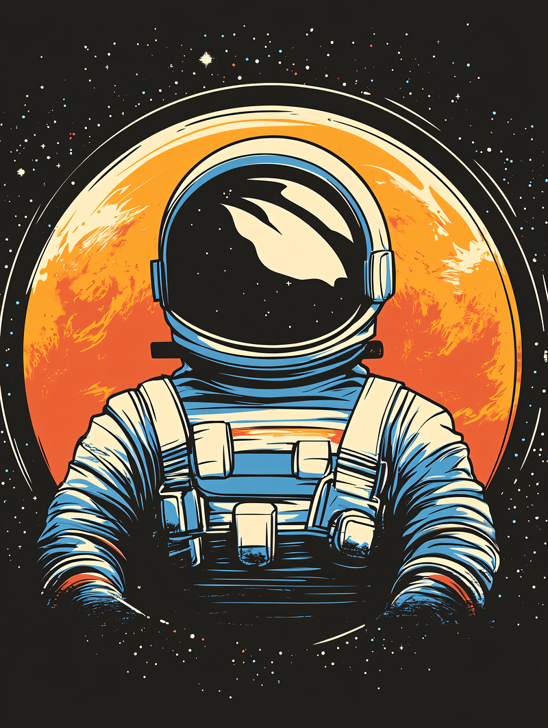 Astronaut In Space Suit