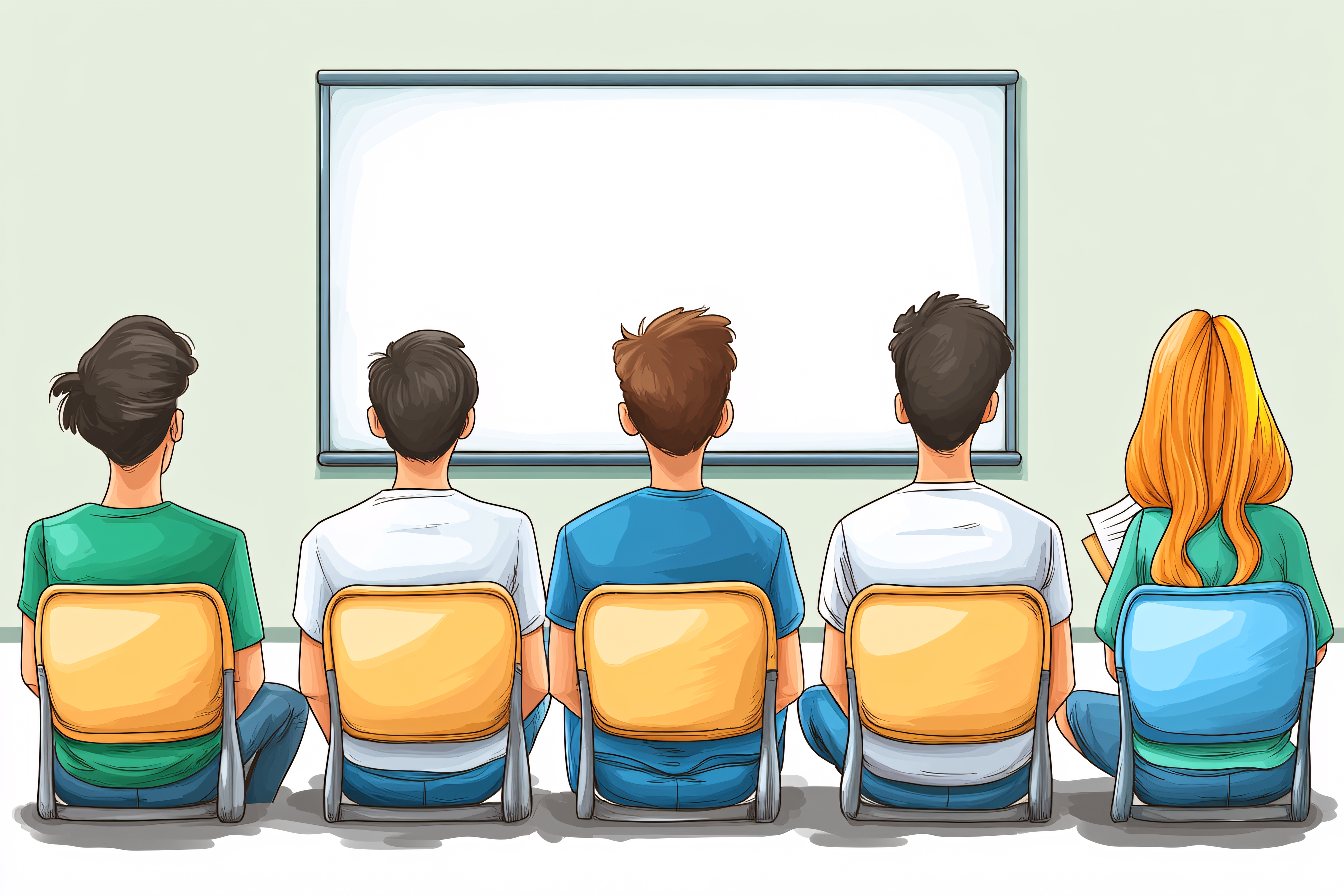 Audience Watching Presentation