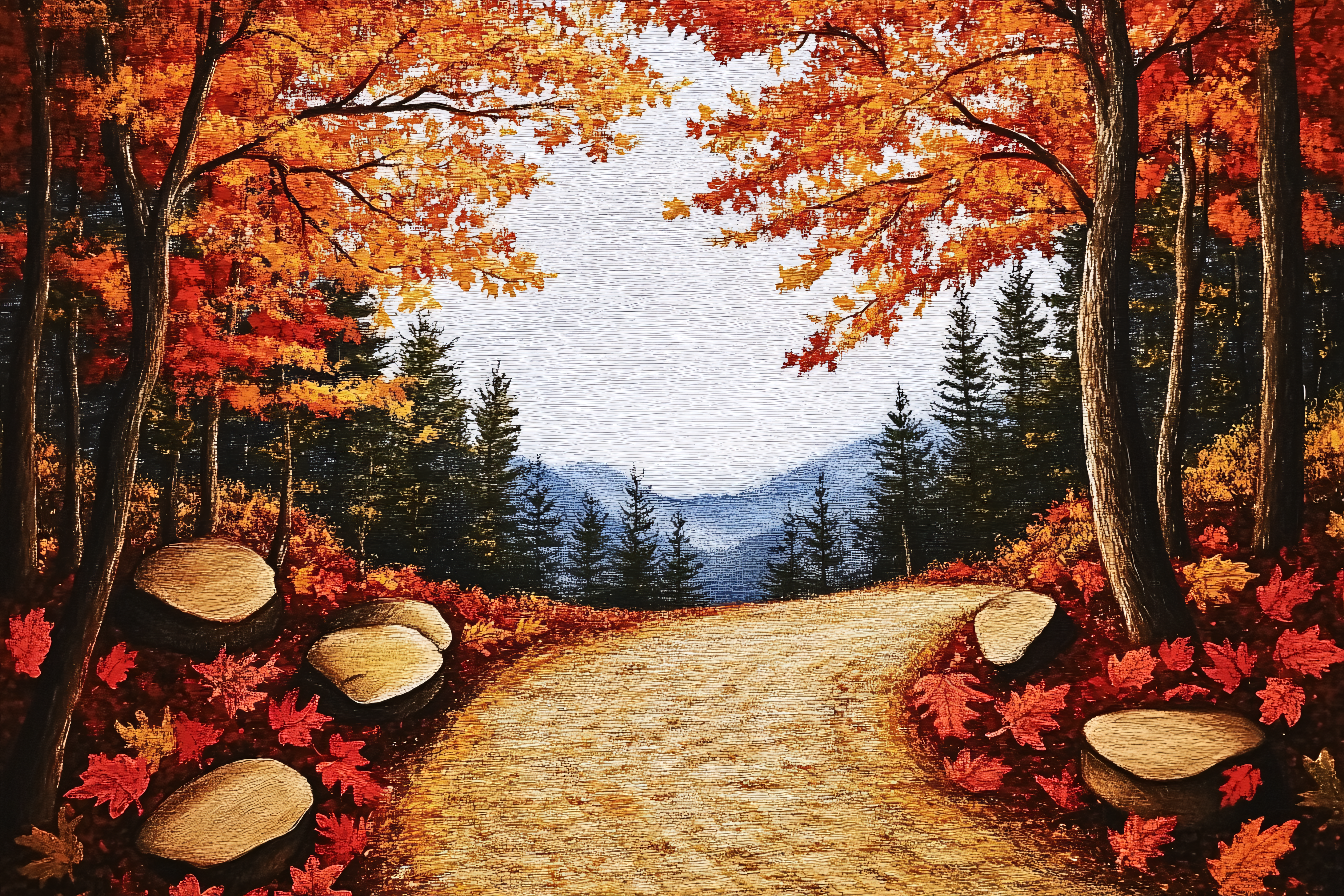 Autumn Forest Path