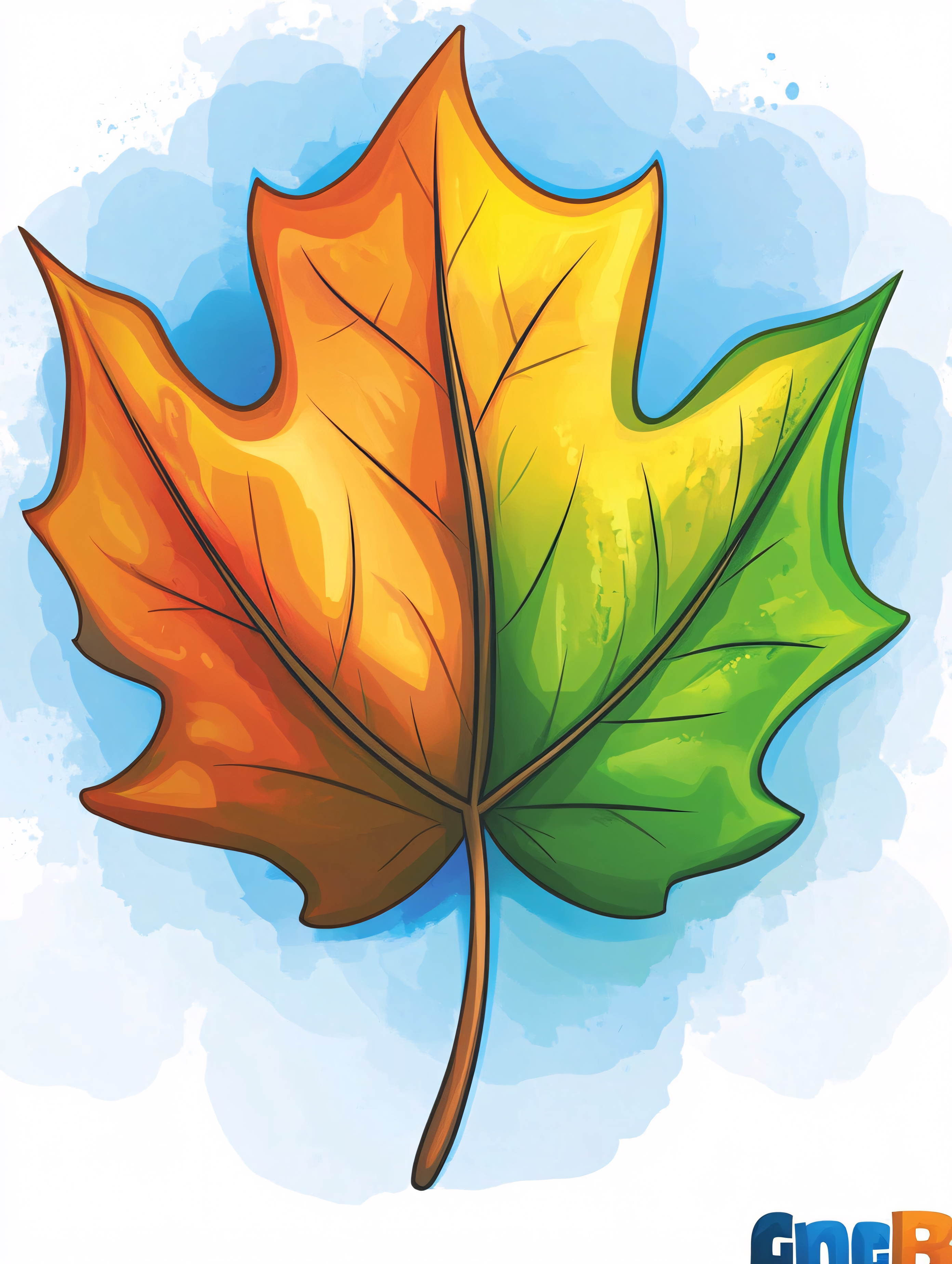 Autumn Leaf Illustration