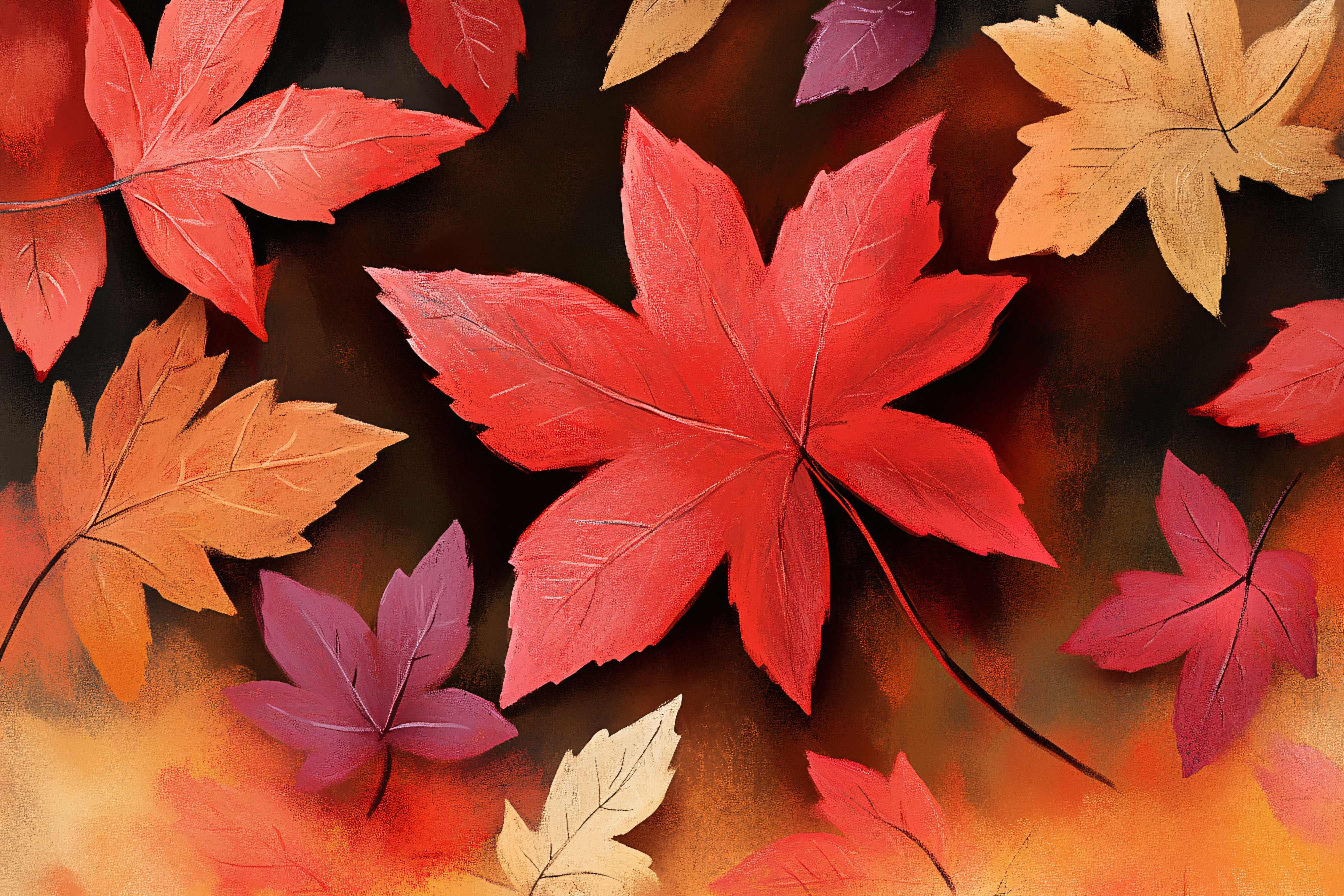 Autumn Maple Leaves