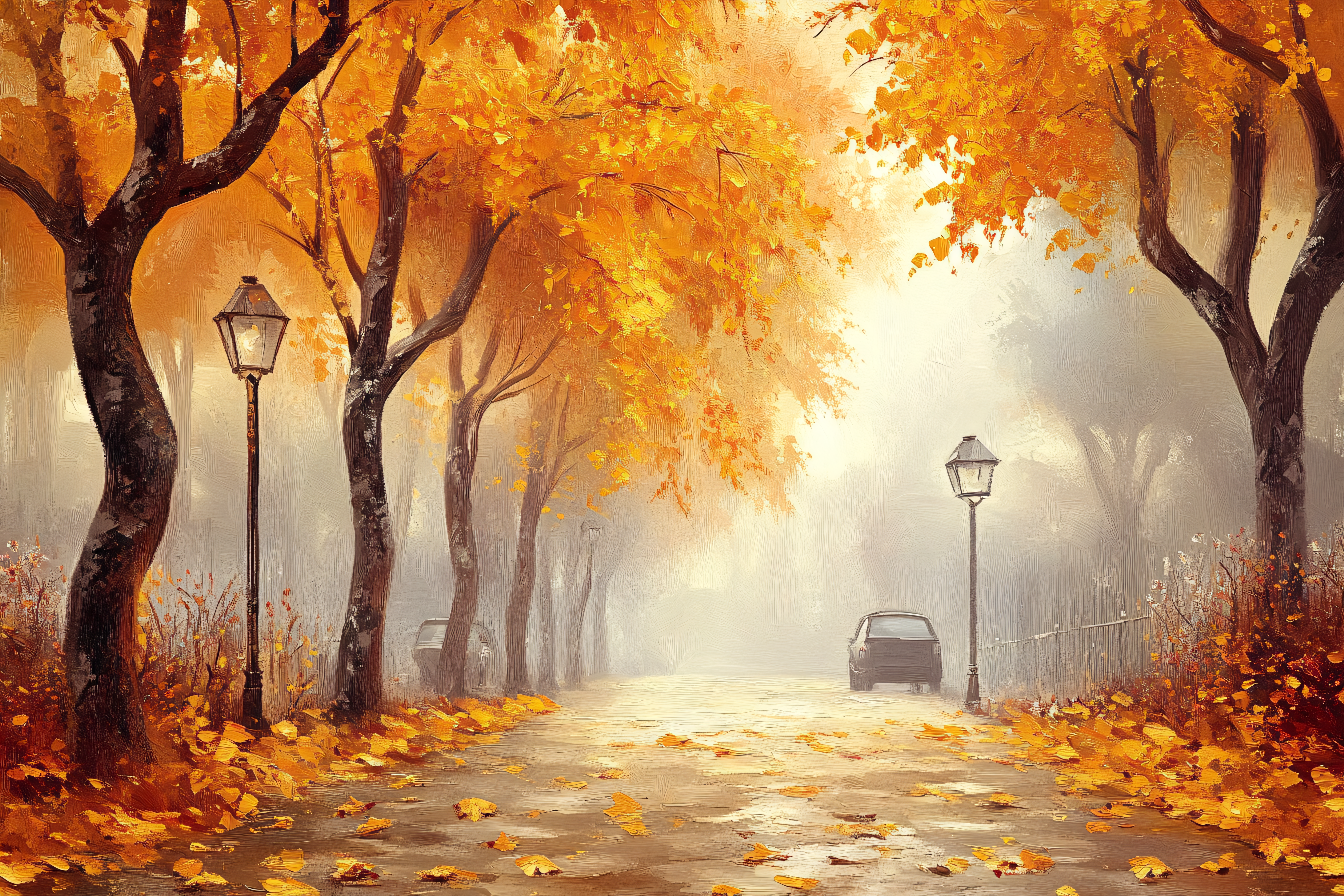Autumn Park Road
