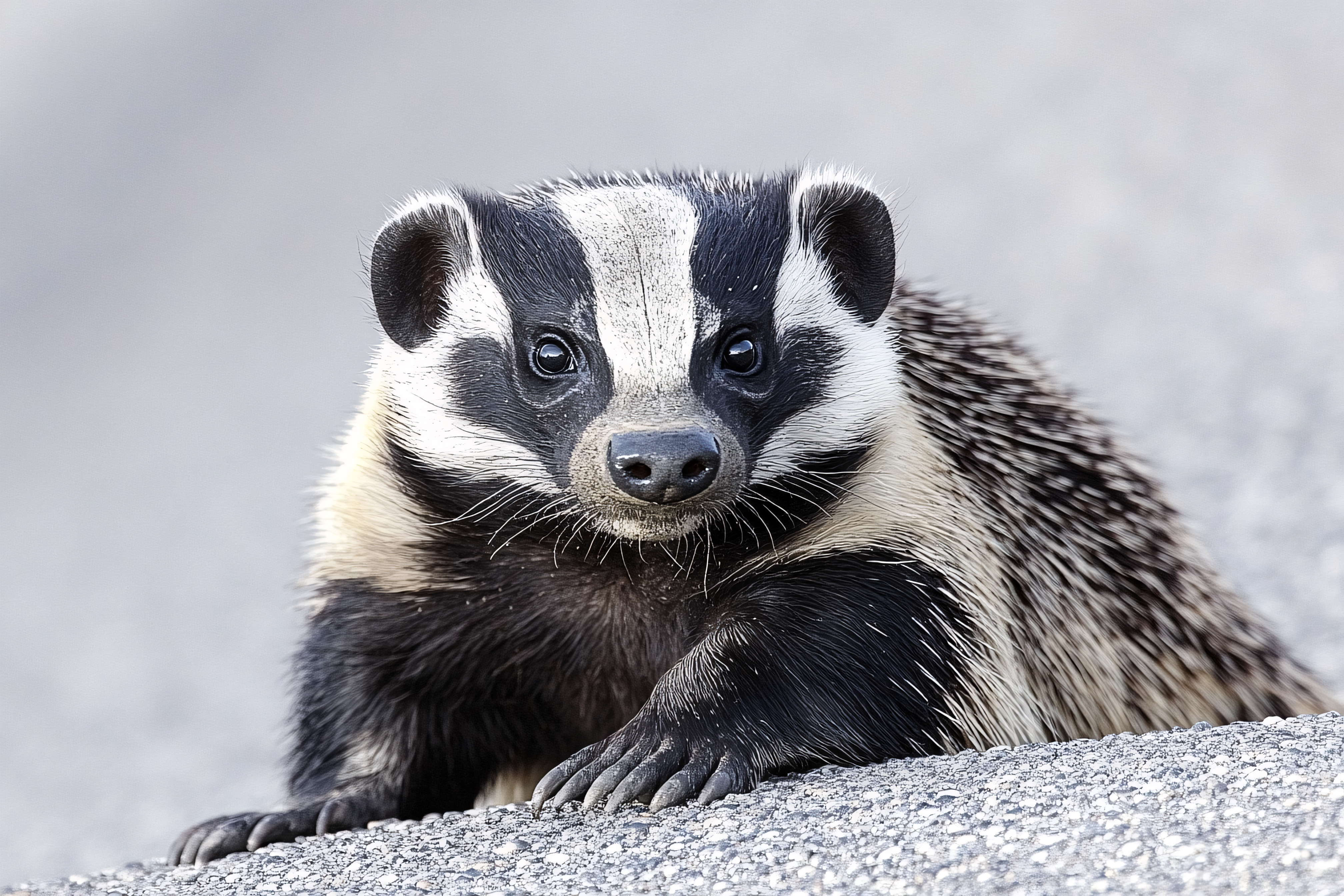 Badger Portrait