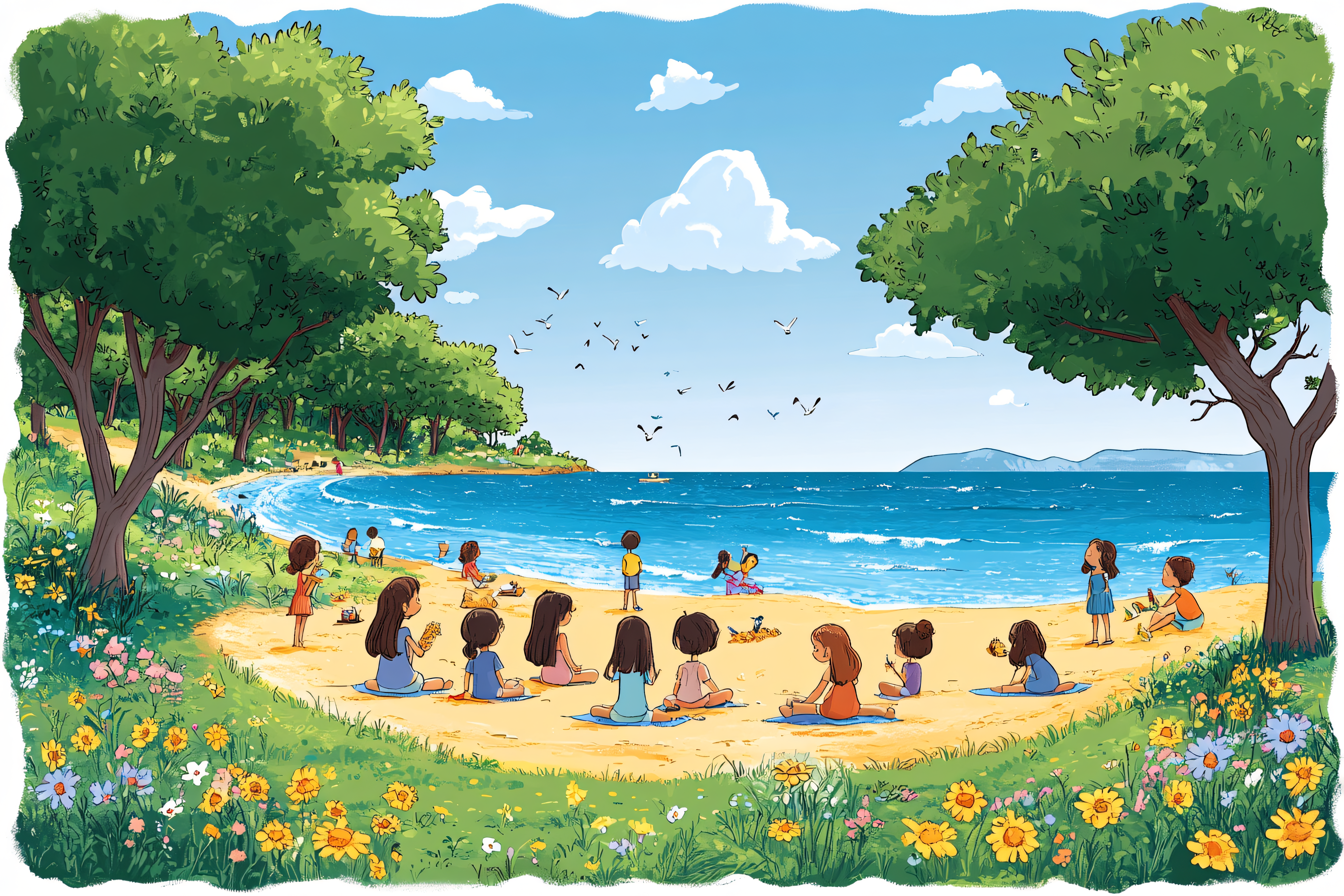 Beach Day Gathering