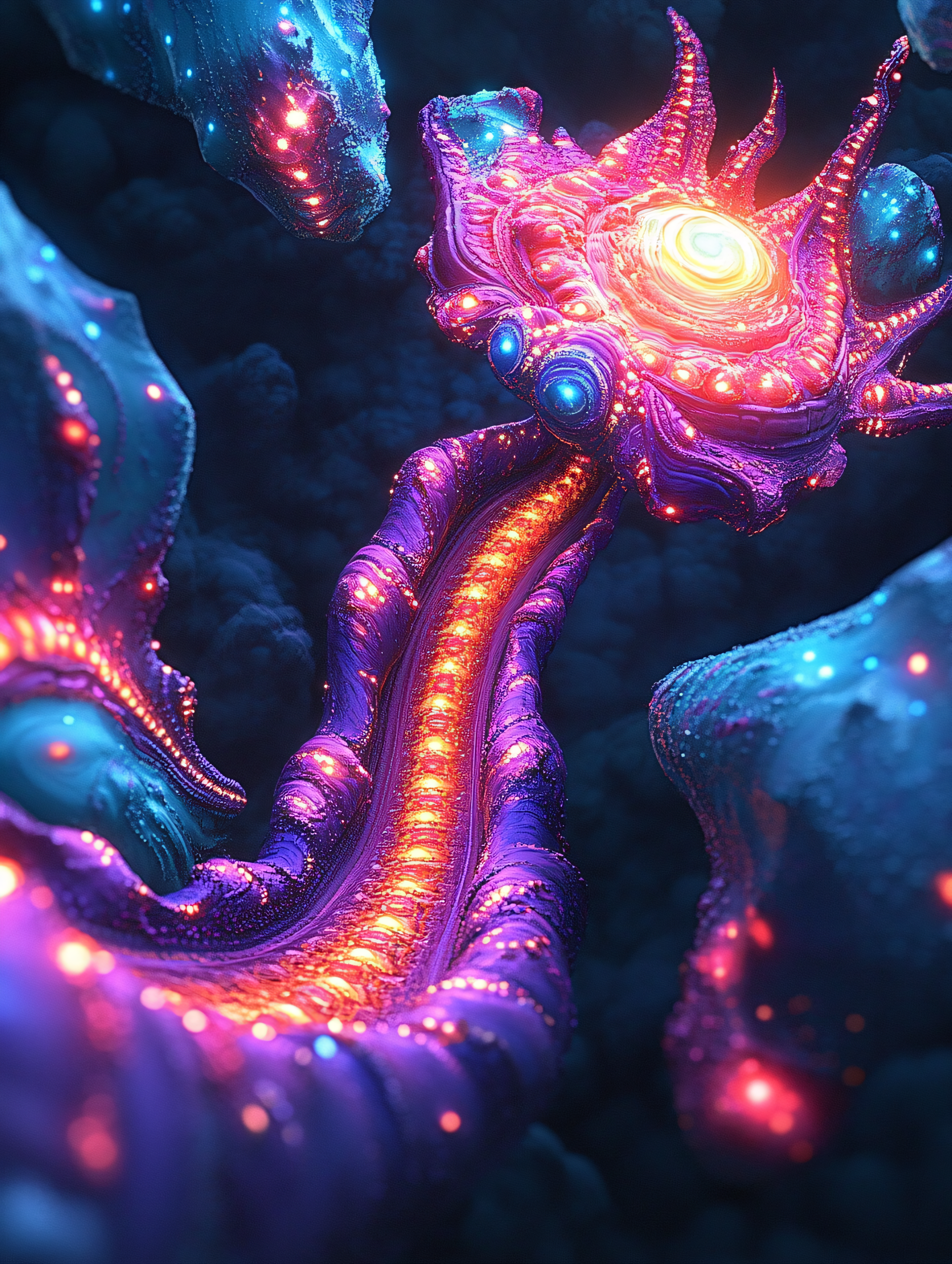 Bioluminescent Tentacles