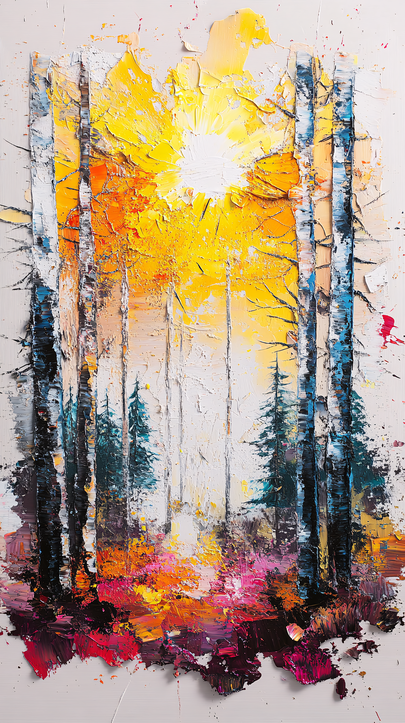 Birch Forest Illumination