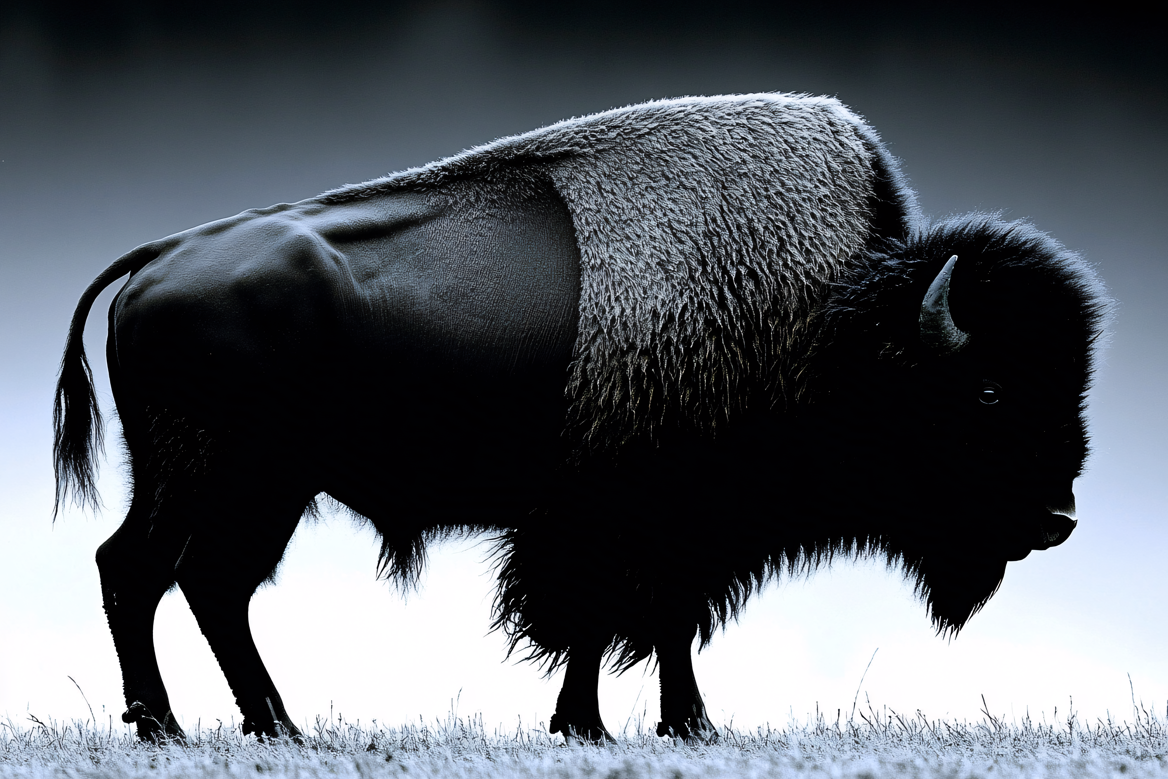 Bison Silhouette