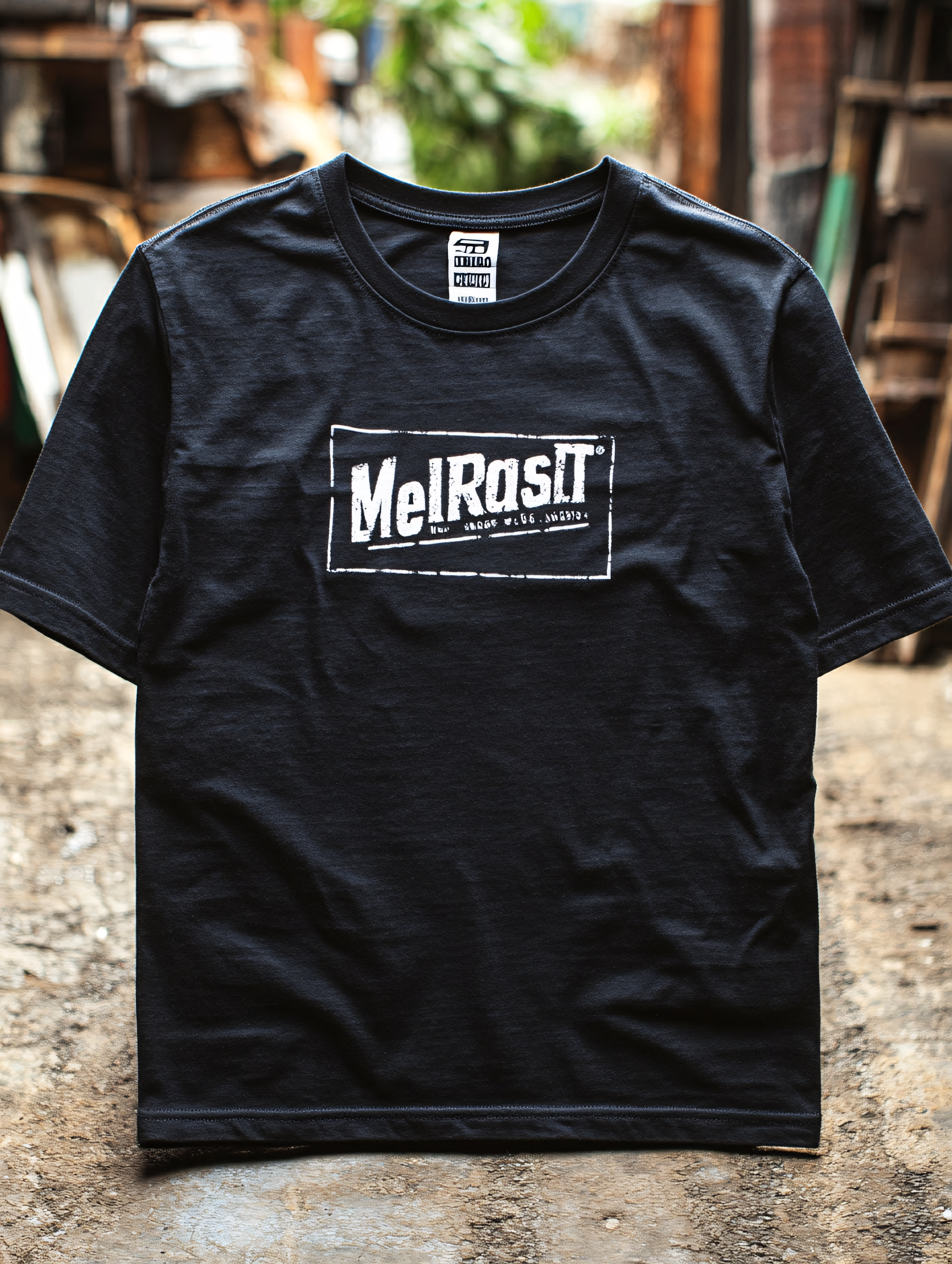 Black Melrastt T-Shirt