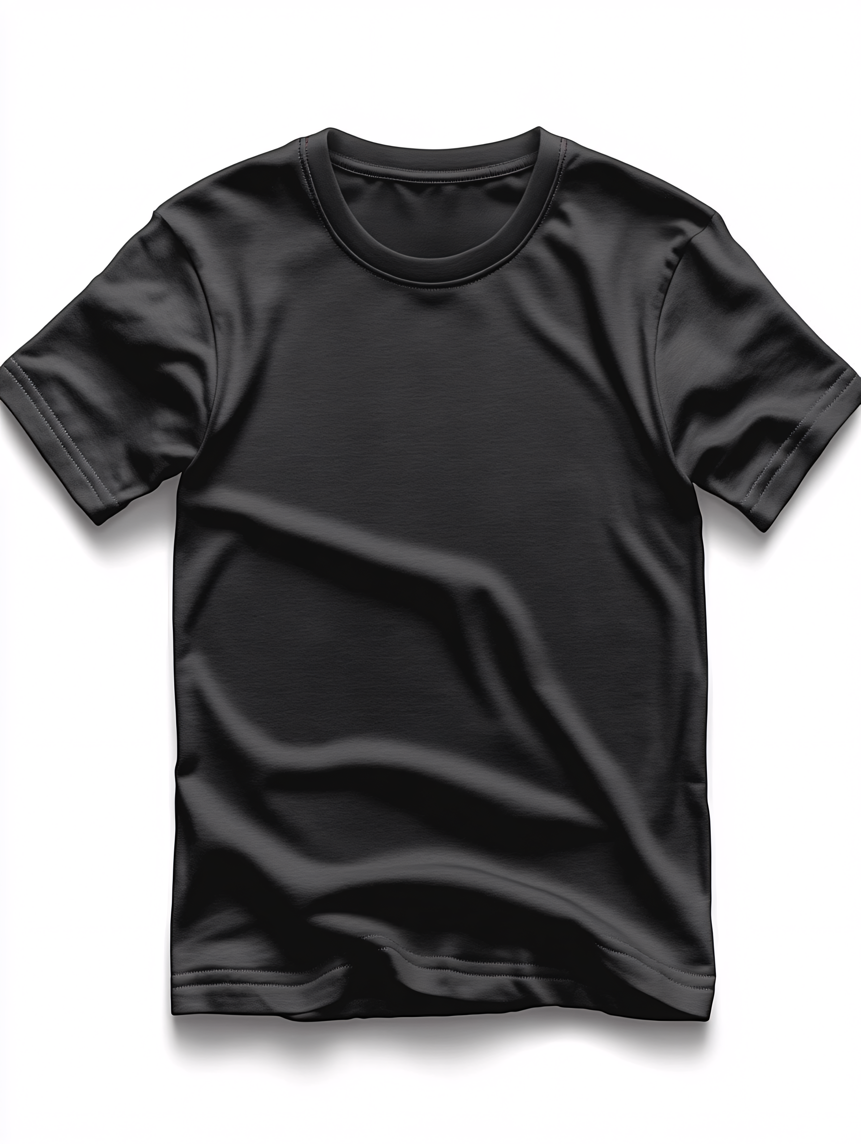 Black T-Shirt Mockup