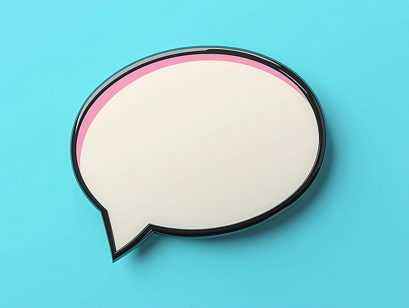 Blank Speech Bubble