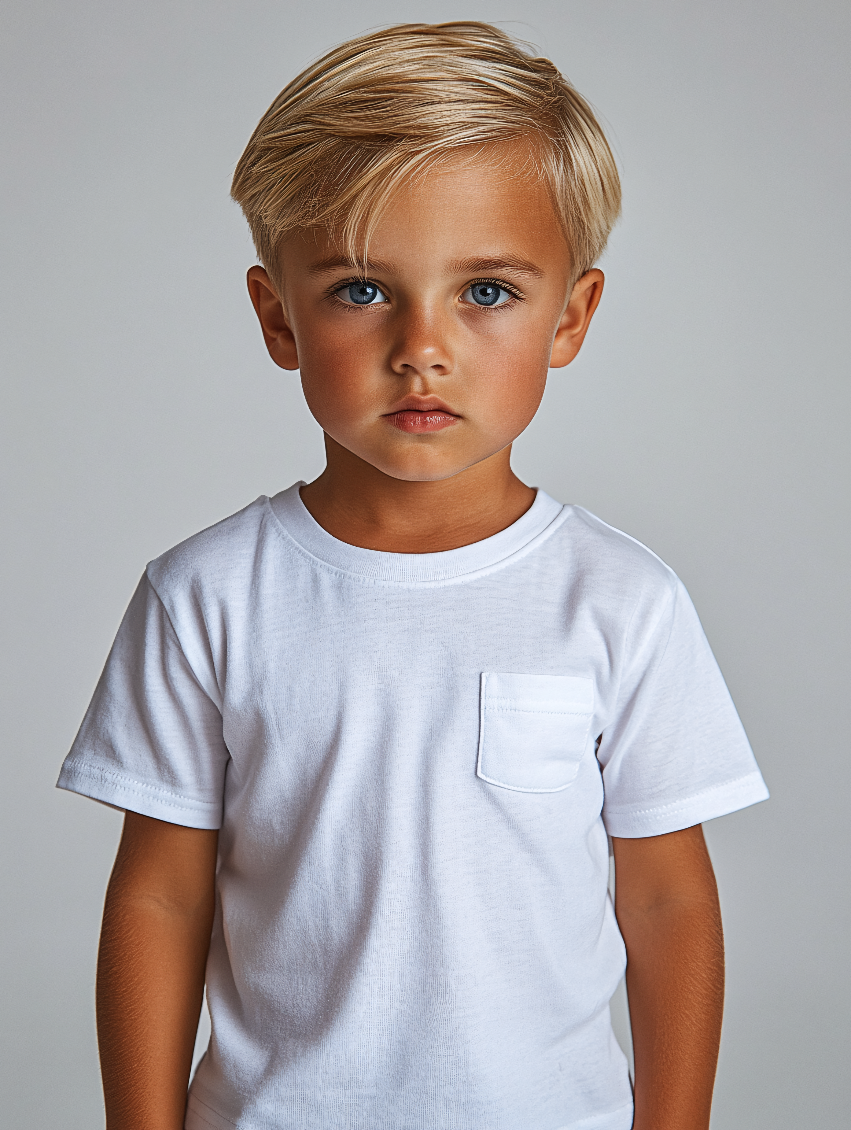 Blond Boy Portrait