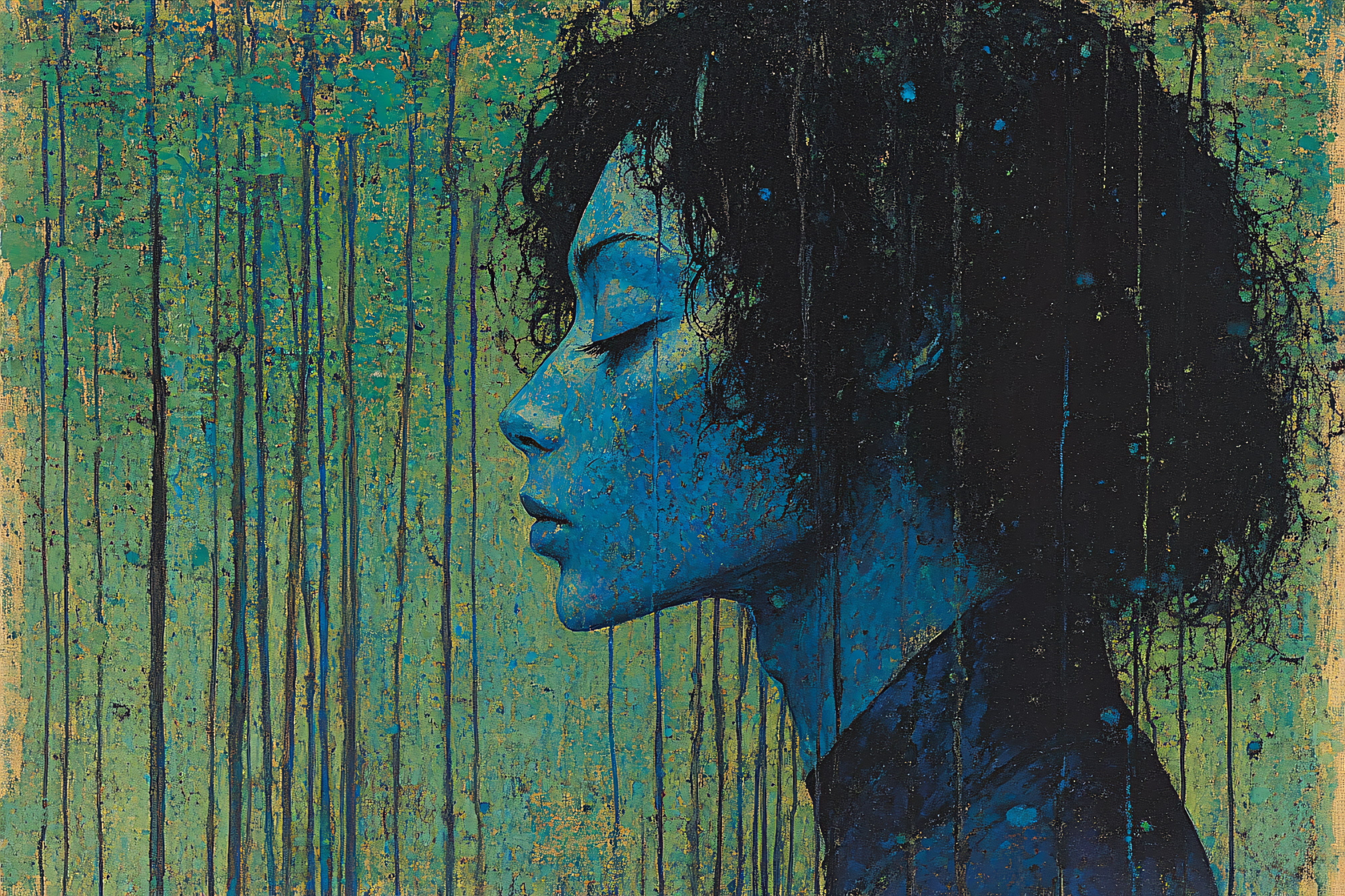 Blue Contemplation