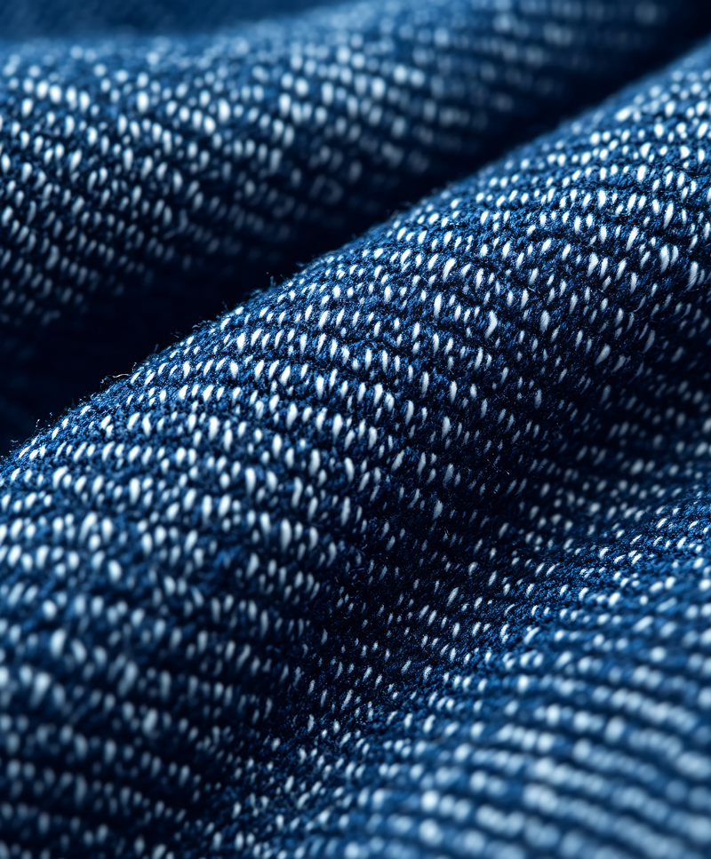 Blue Denim Fabric Texture