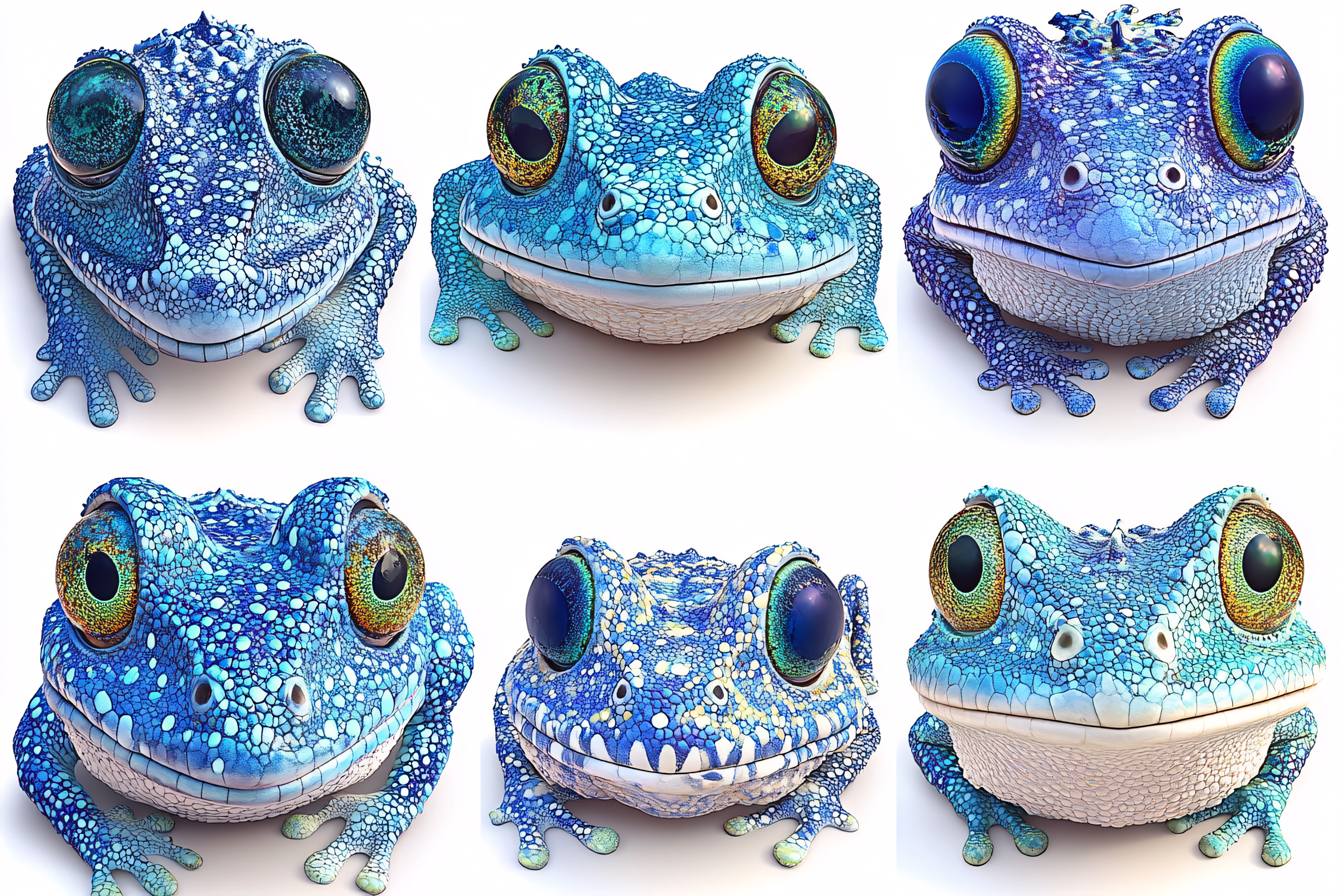 Blue Frogs Collection