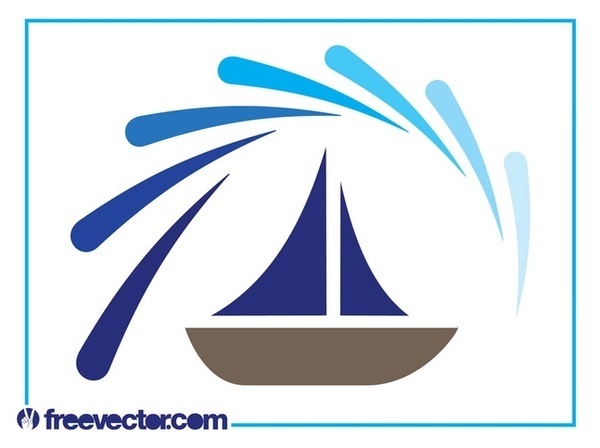 Boat Logo Free Vector