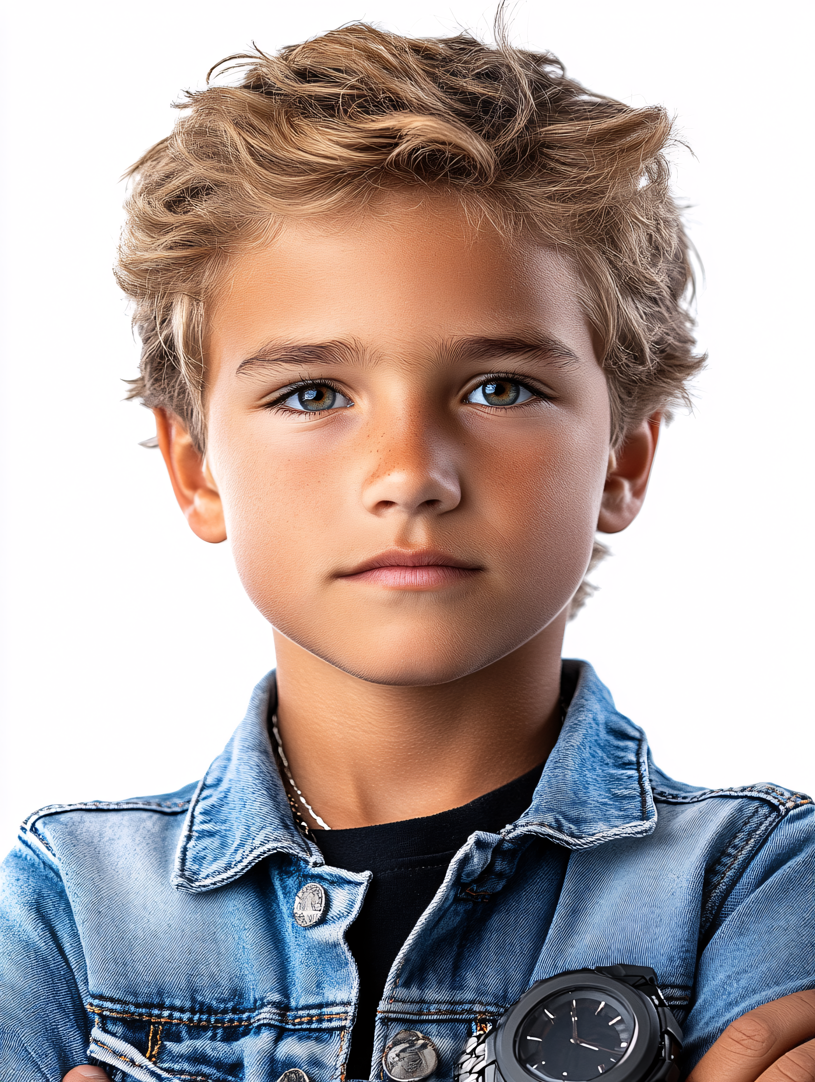 Boy In Denim Jacket