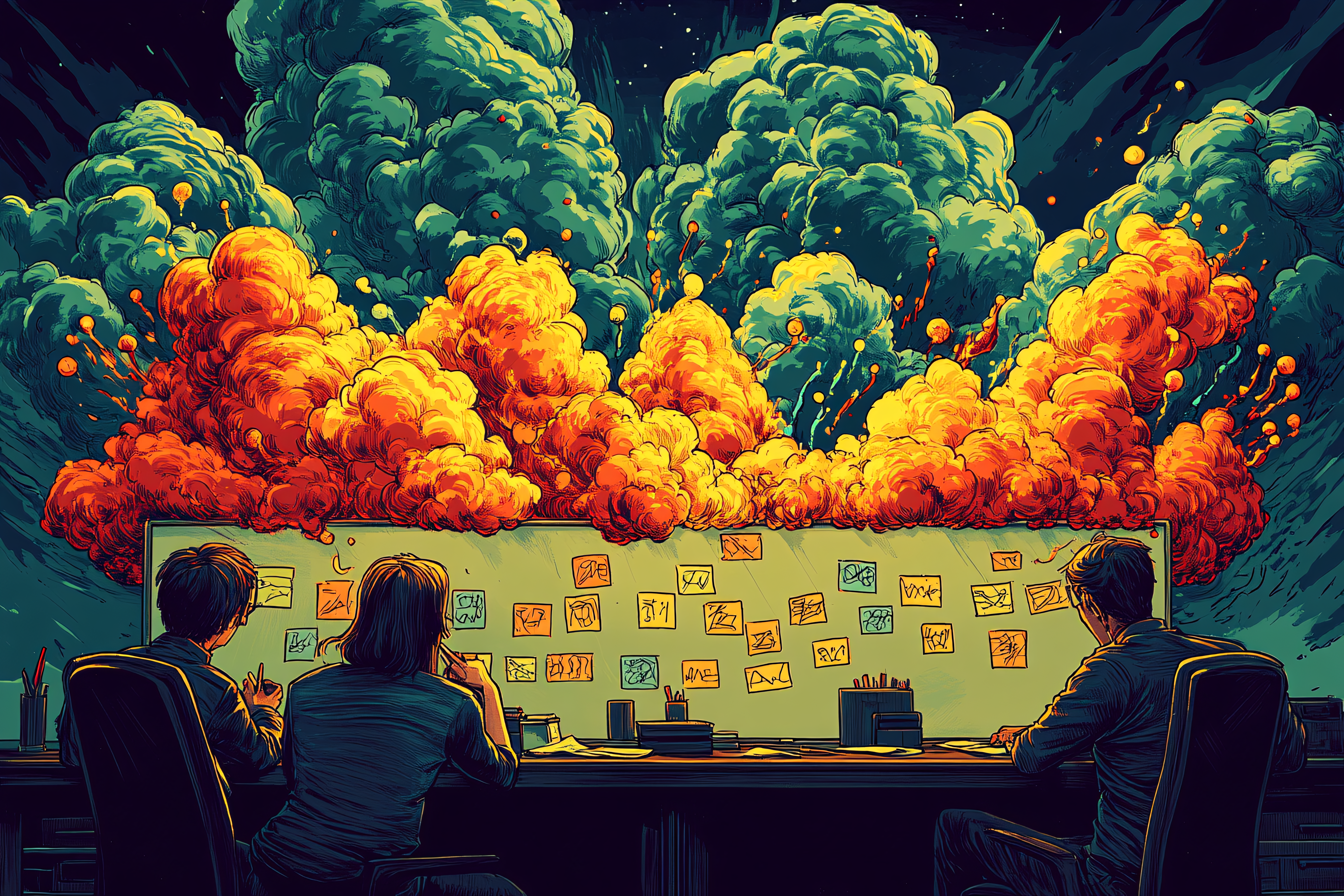 Brainstorming on Creative Explosion