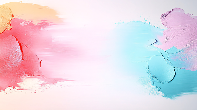 Brushstroke Background with Pastel Colors