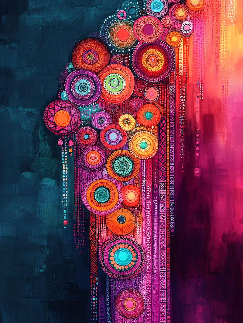 Burst of Circles