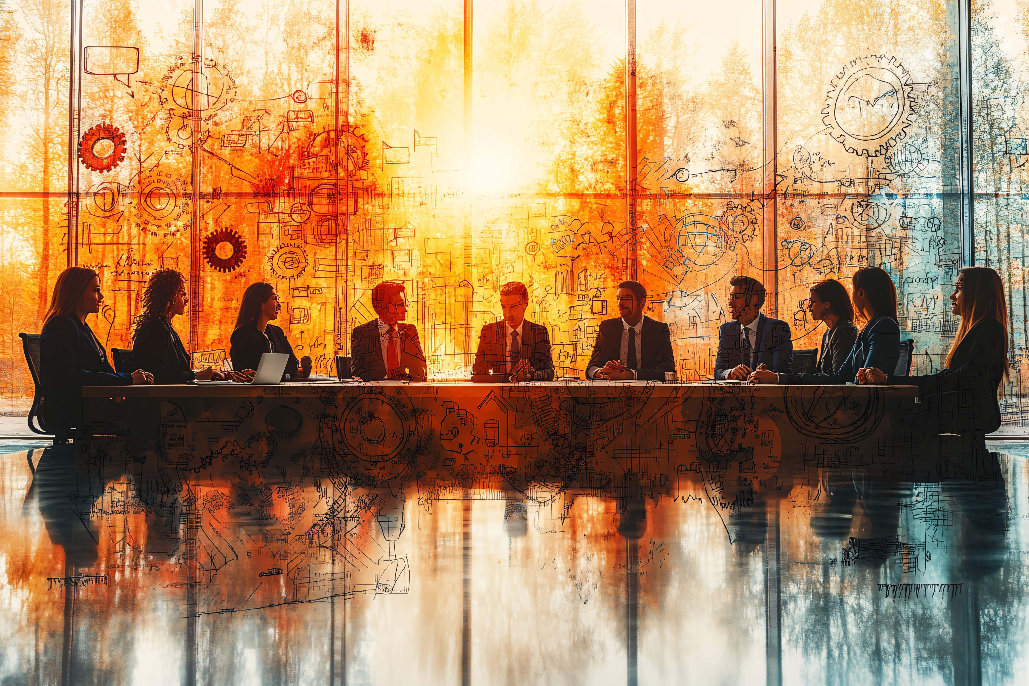 Business Meeting Innovation