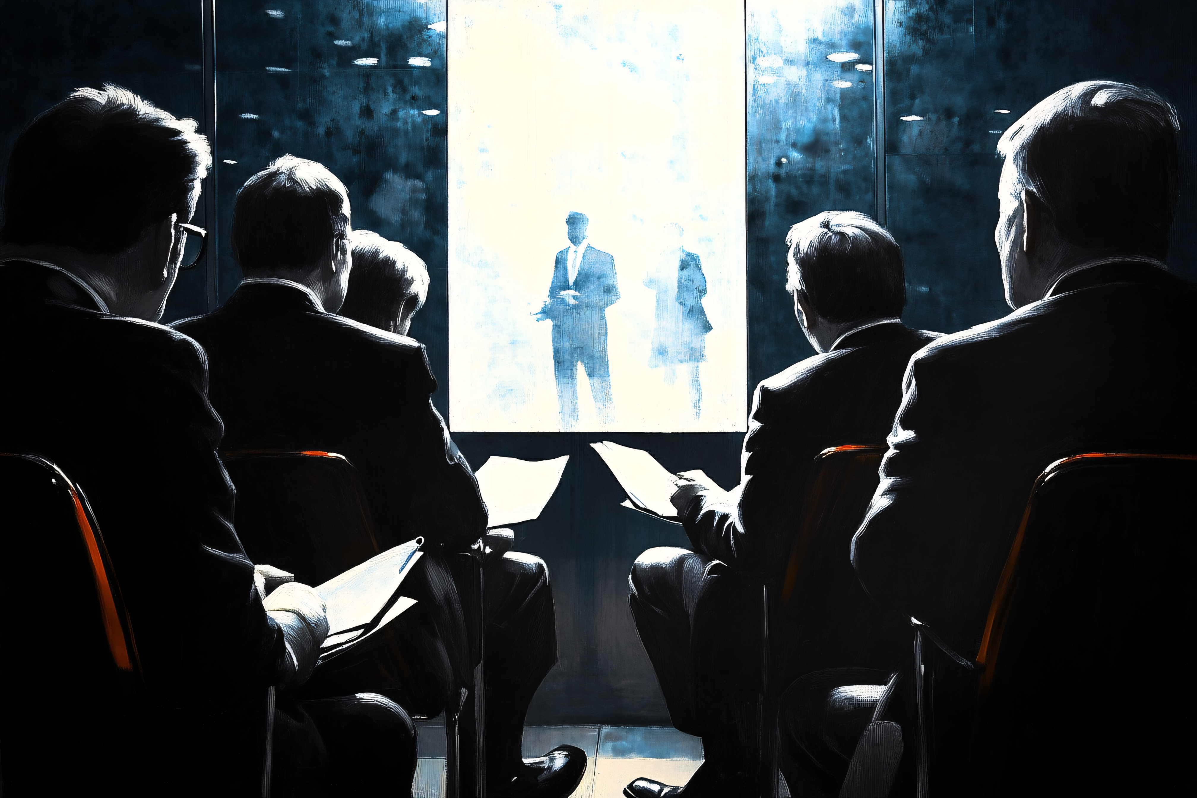 Business Presentation Audience