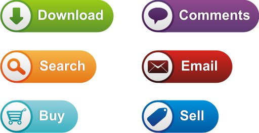 Buttons Free Vector