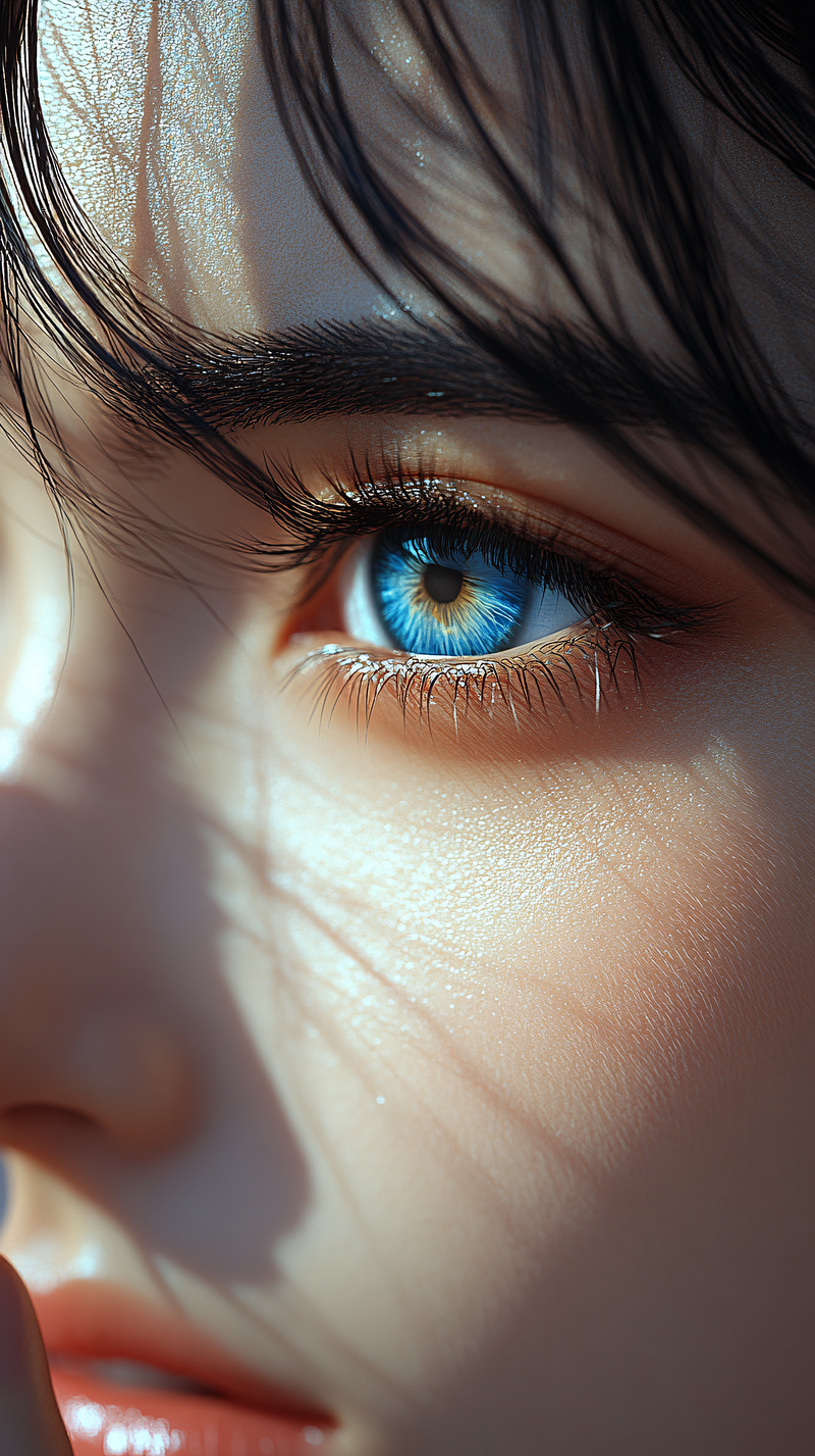 Captivating Blue Eye