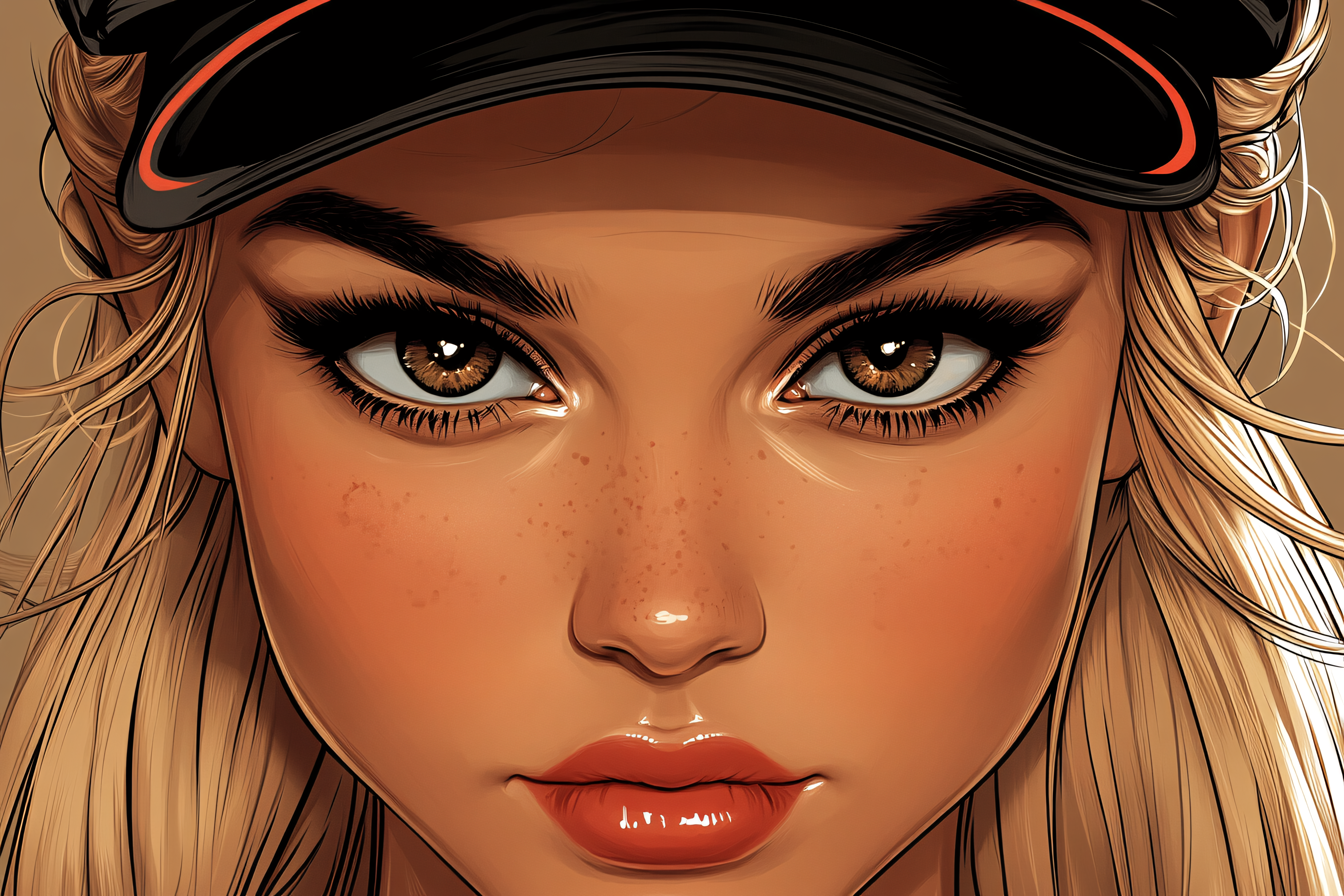 Captivating Close-Up Of A