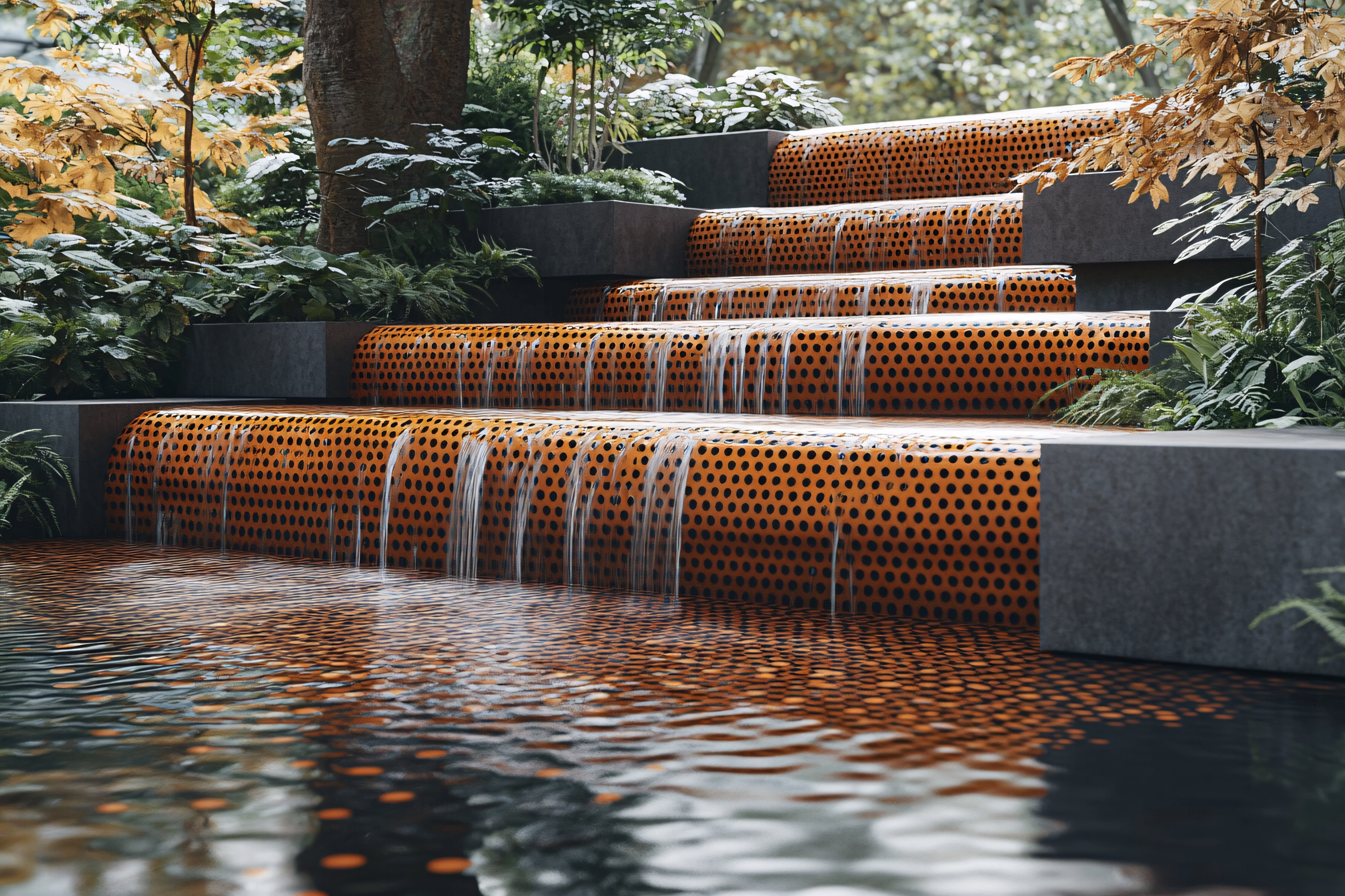 Cascading Water Feature
