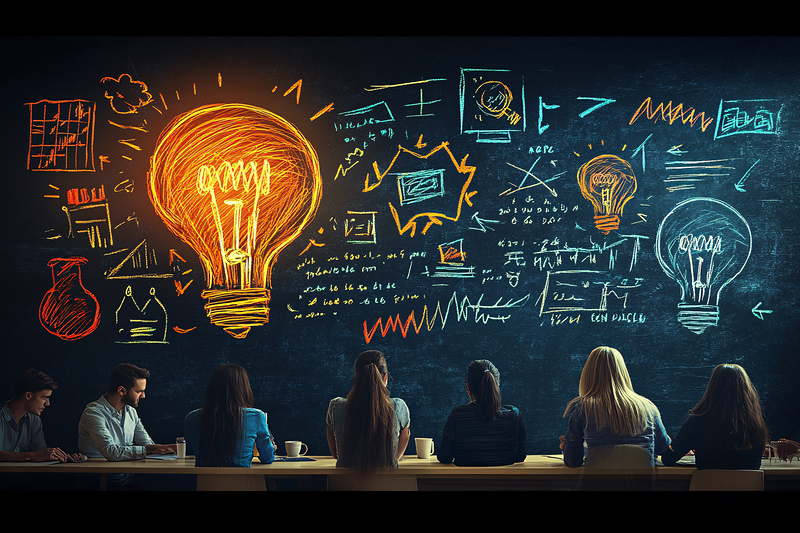 Chalkboard Idea Session