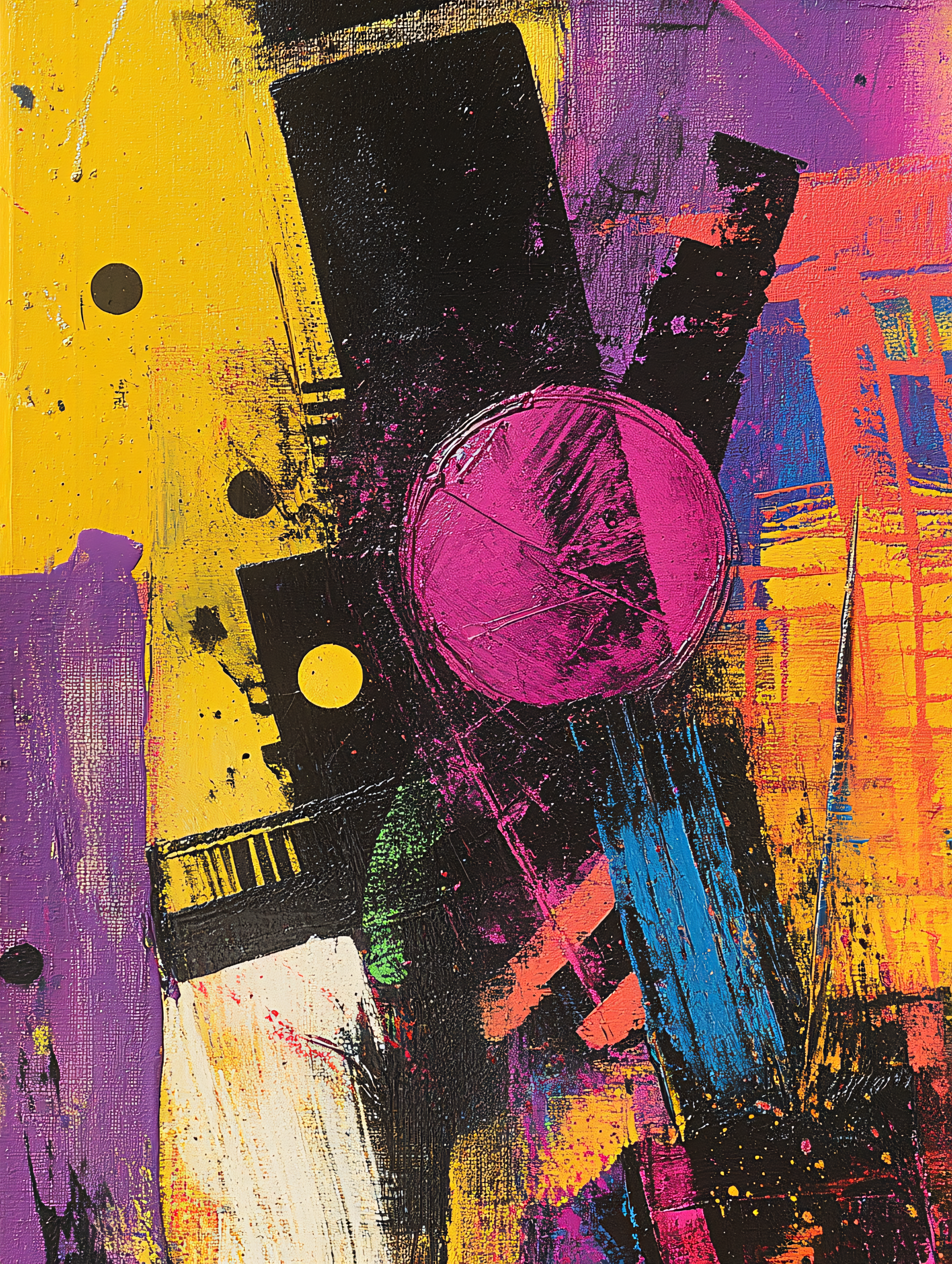 Chaotic Abstract Composition
