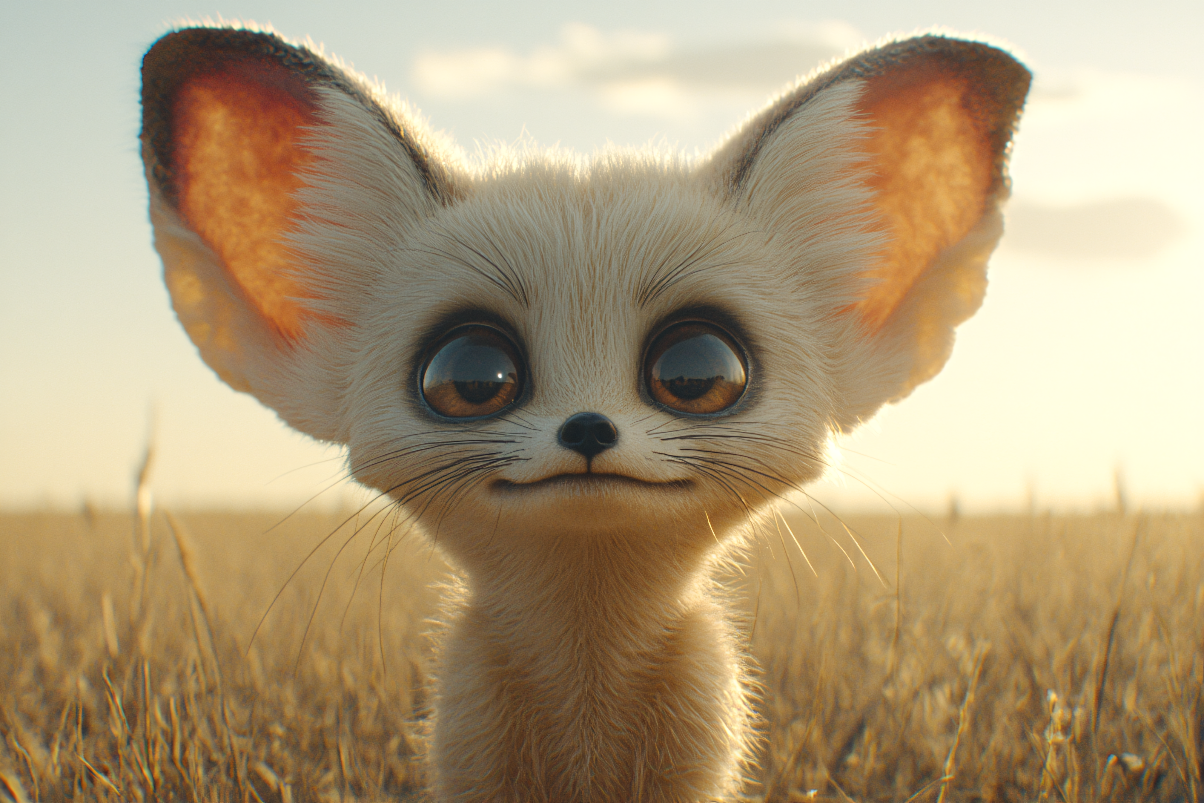Charming Fennec Fox