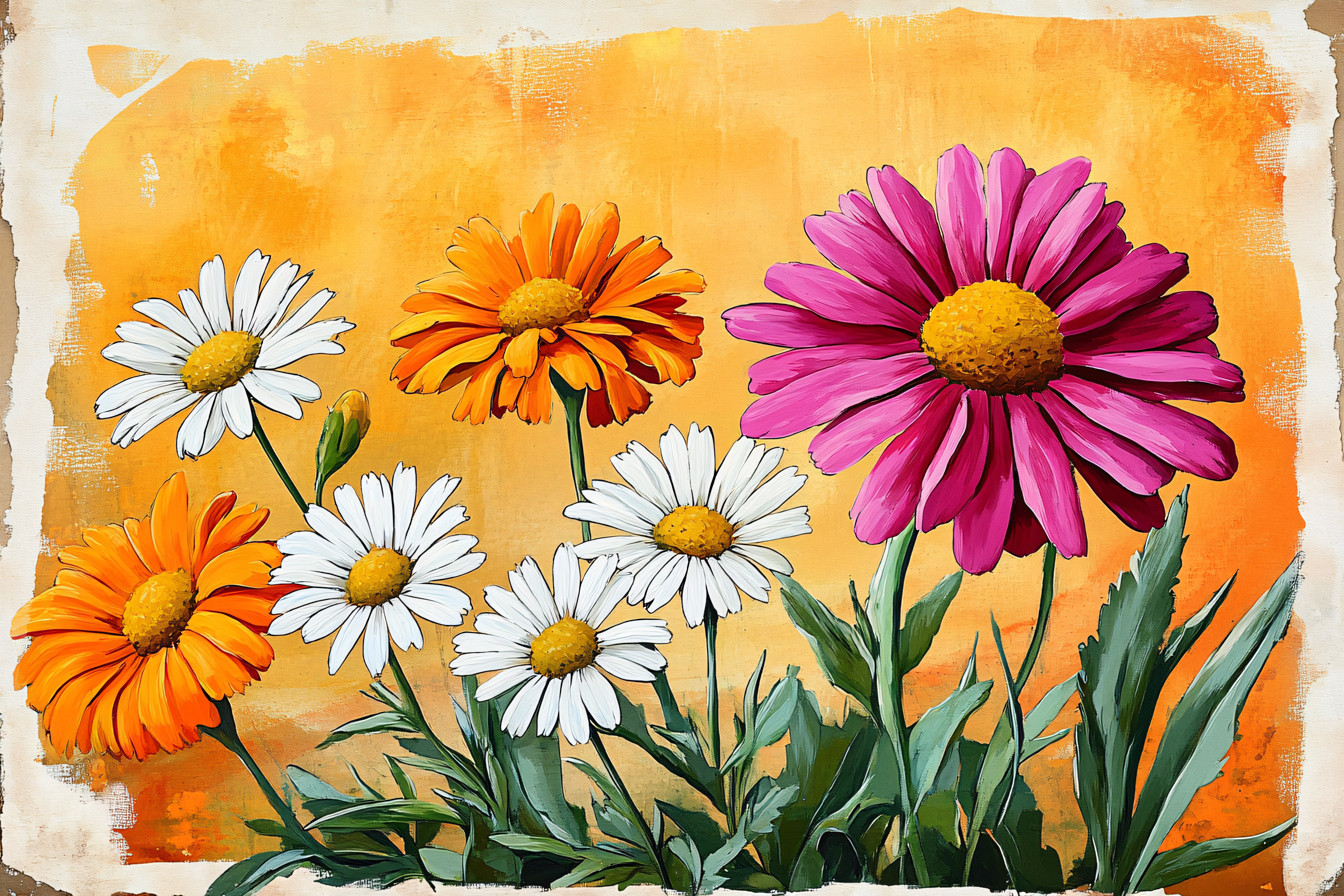 Cheerful Daisies