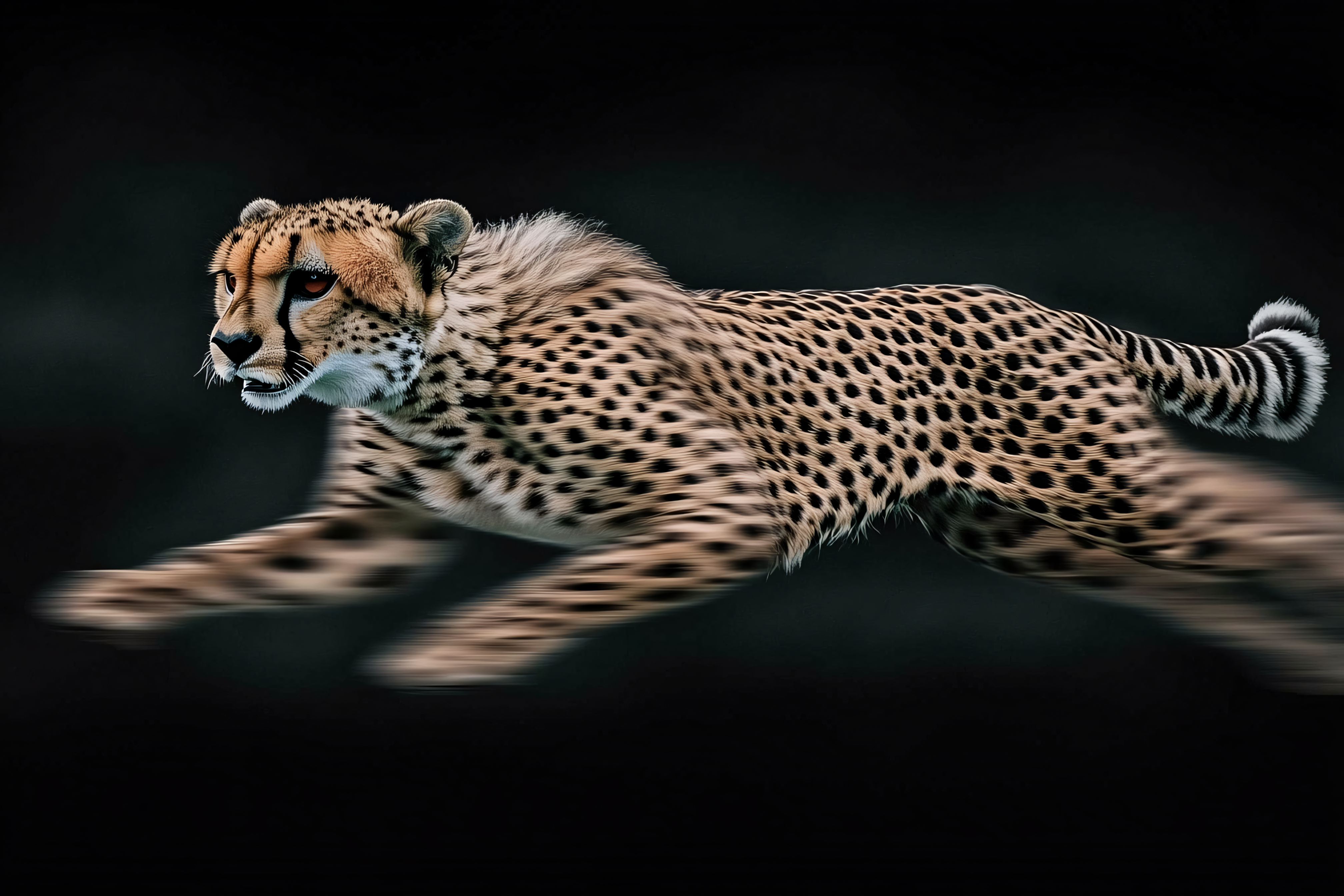 Cheetah Running Fast