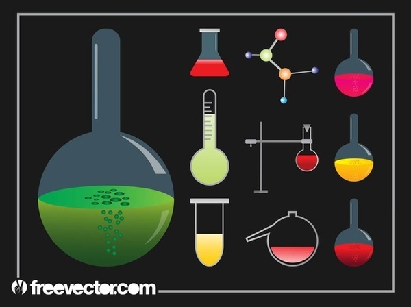 Chemistry Set Free Vector
