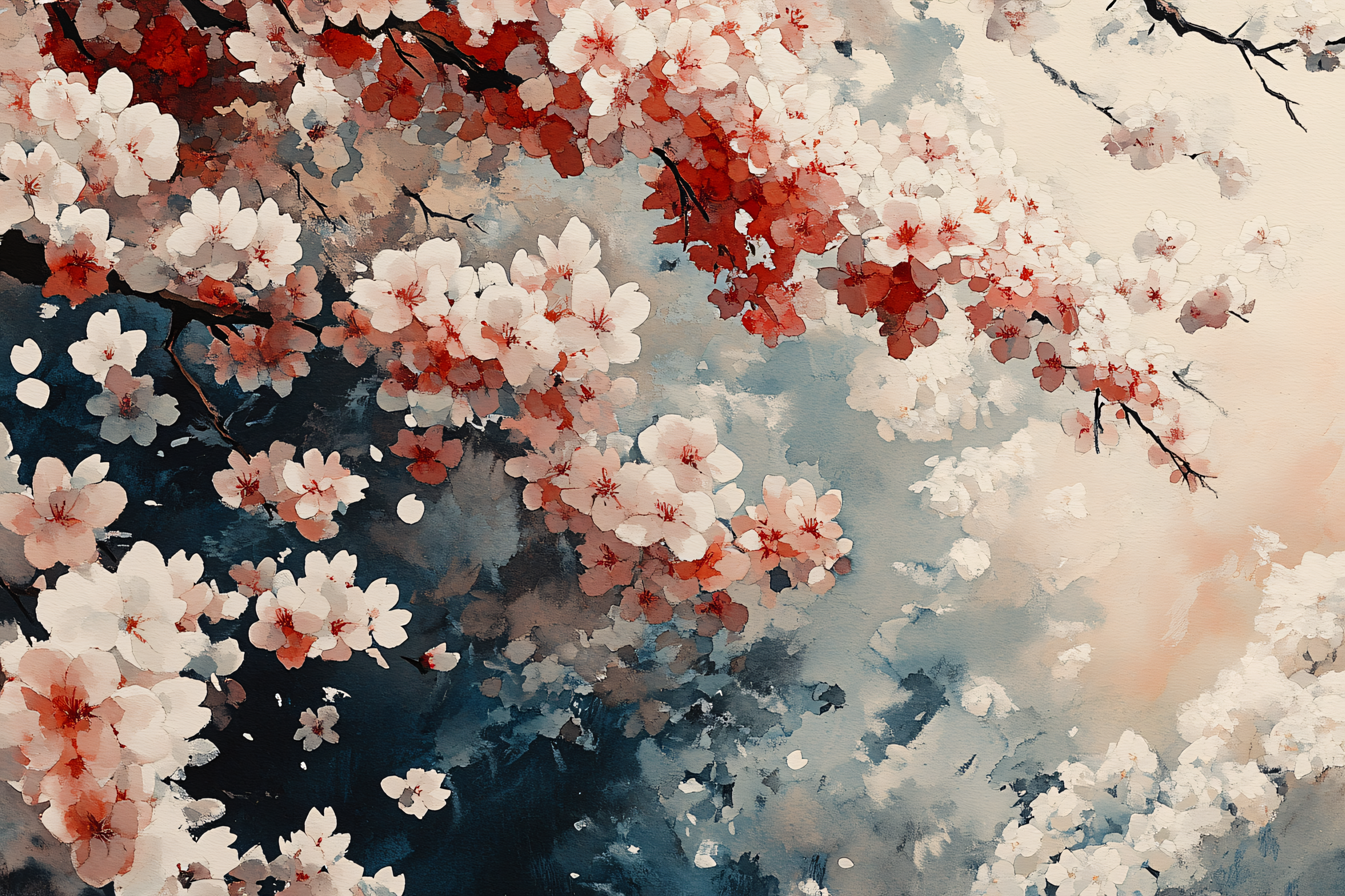 Cherry Blossom Branches